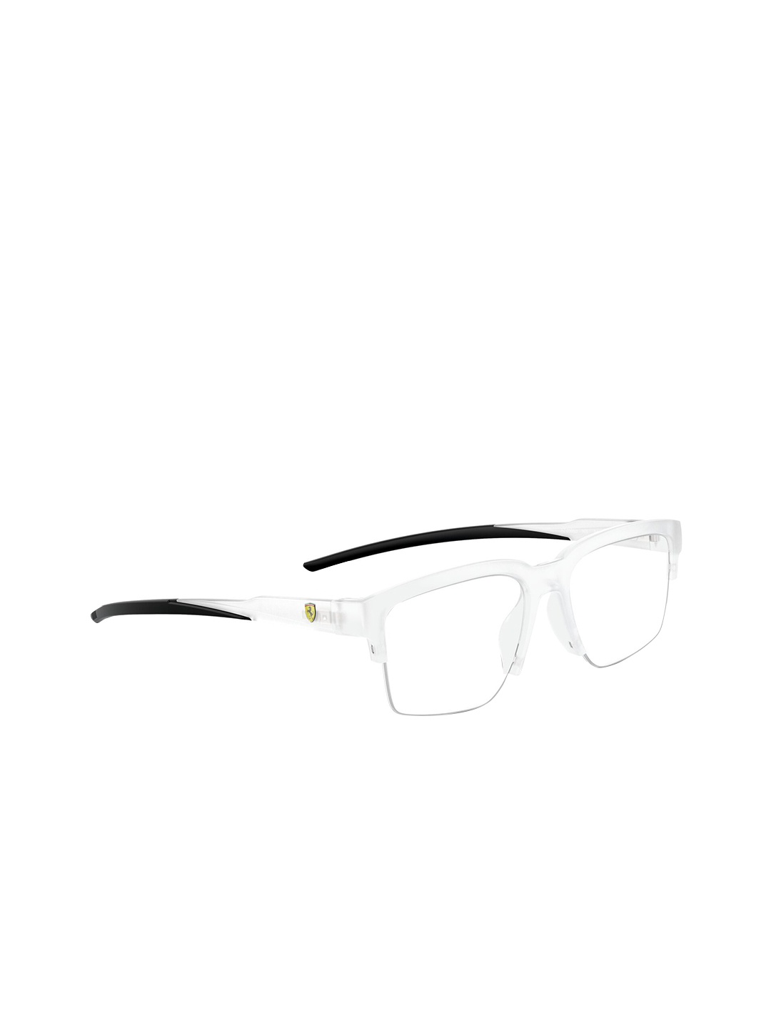 

Ferrari Scuderia Men Half Rim Rectangle Frames, White