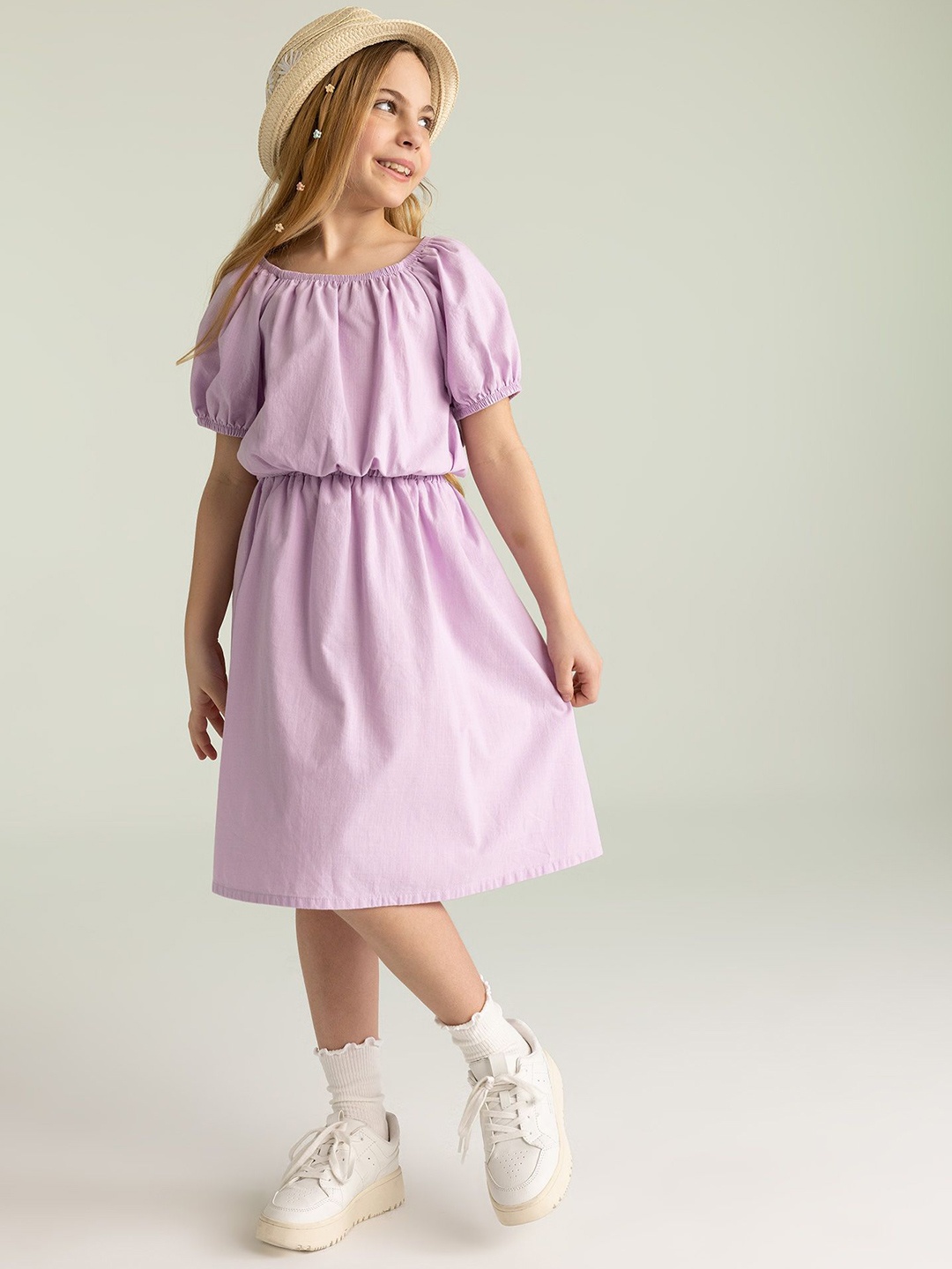 

DeFacto Girls Top with Skirt, Purple