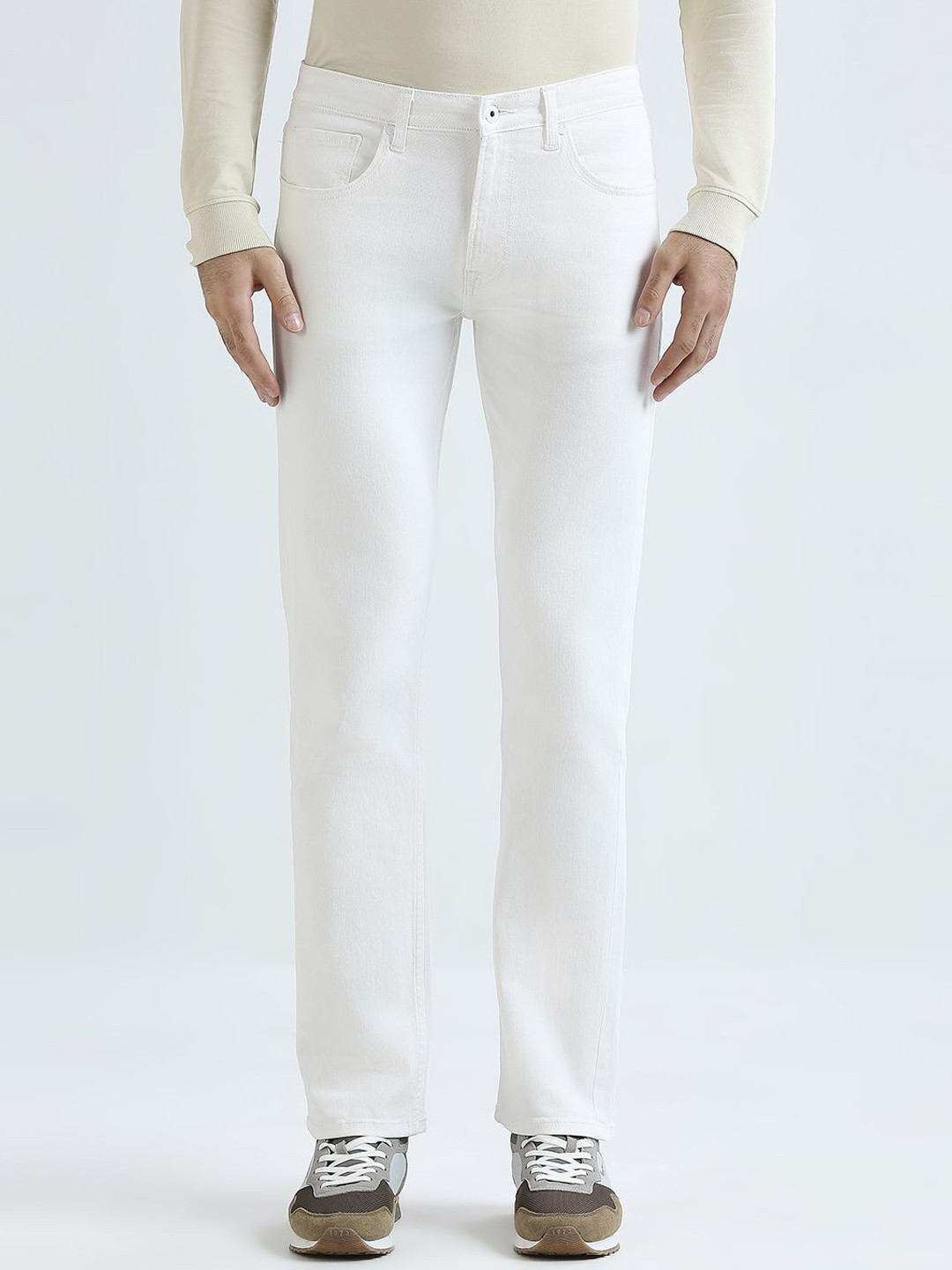 

Pepe Jeans Men Holborne Stretchable Jeans, White