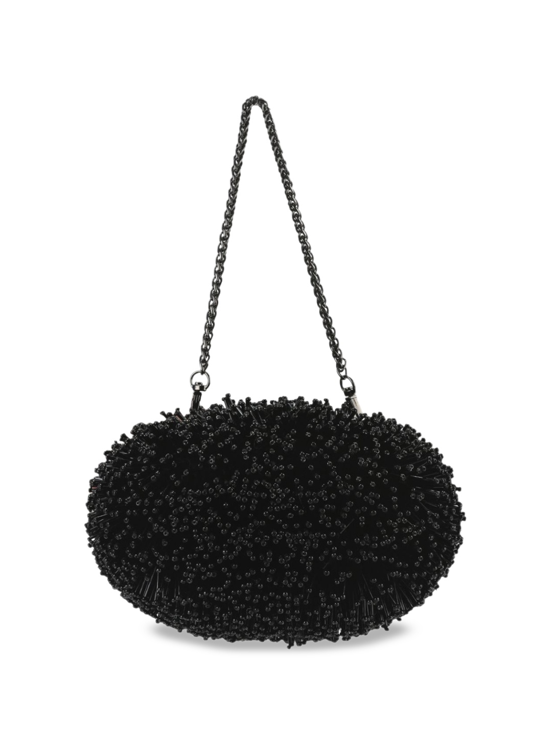 

Forever Noor Women Suede Swagger Shoulder Bag, Black