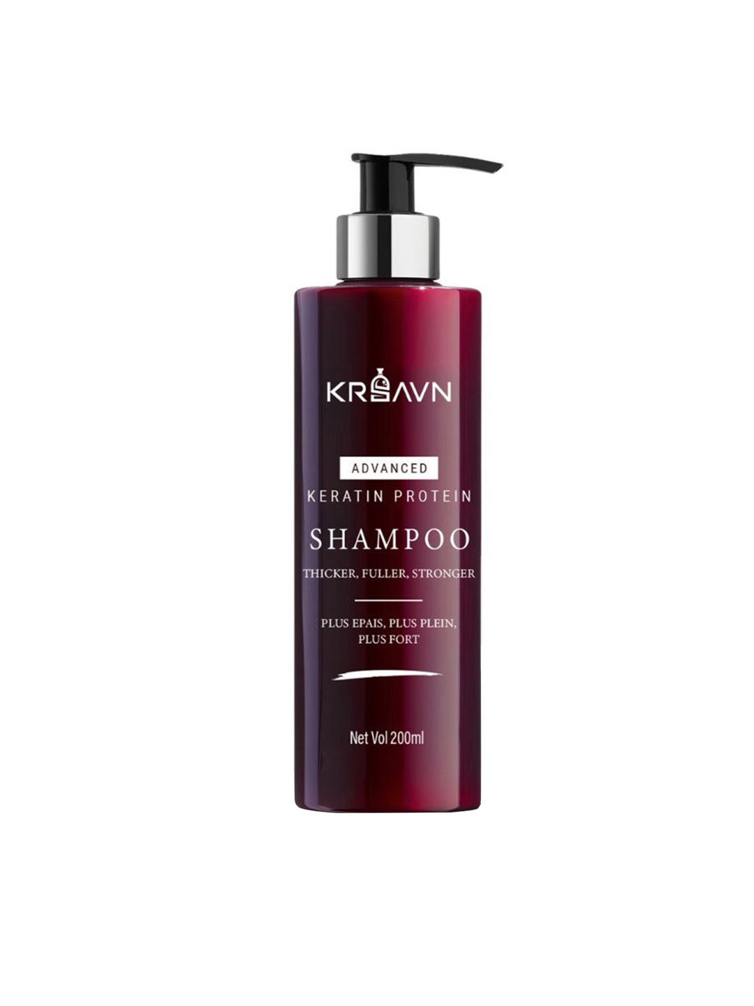 

krsavn Advanced Keratin Protein Smooth Shampoo- 200ml, White