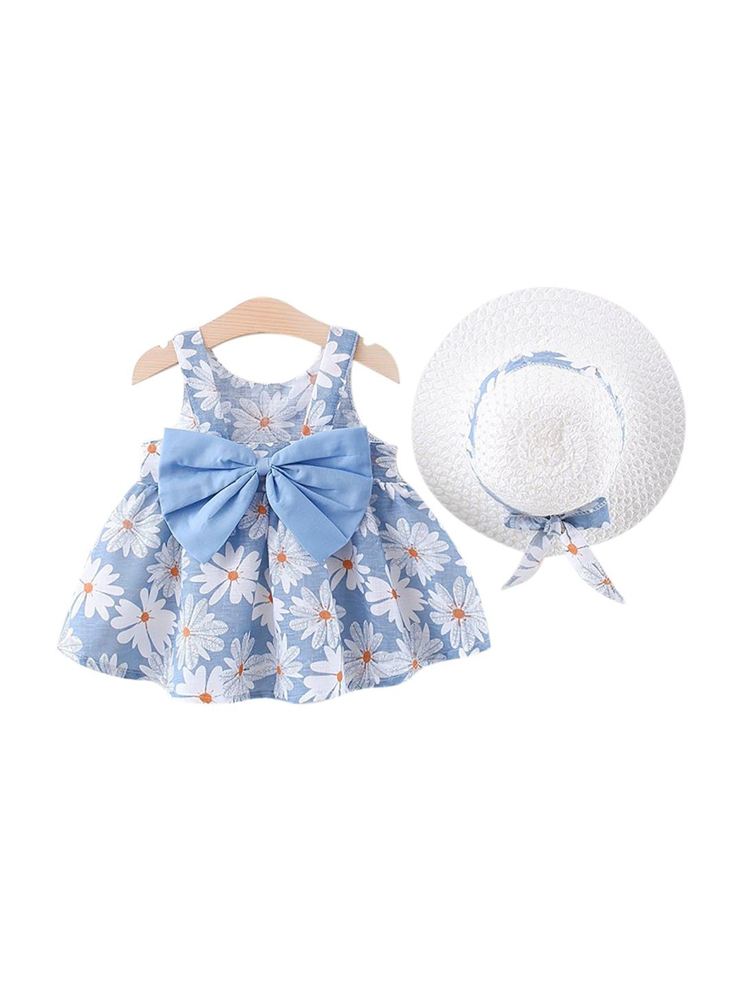 

StyleCast x Revolte Floral Printed Choker Neck A-Line Mini Dress, Blue