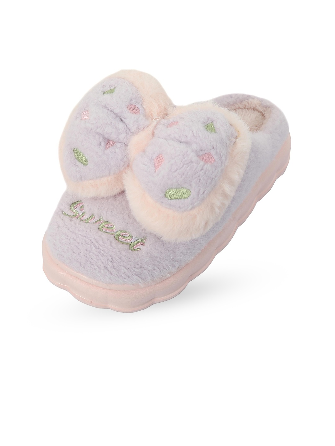 

FabSeasons Women Room Slippers Cozy Fur Slippers / flip flops for Women & Girls, Pink