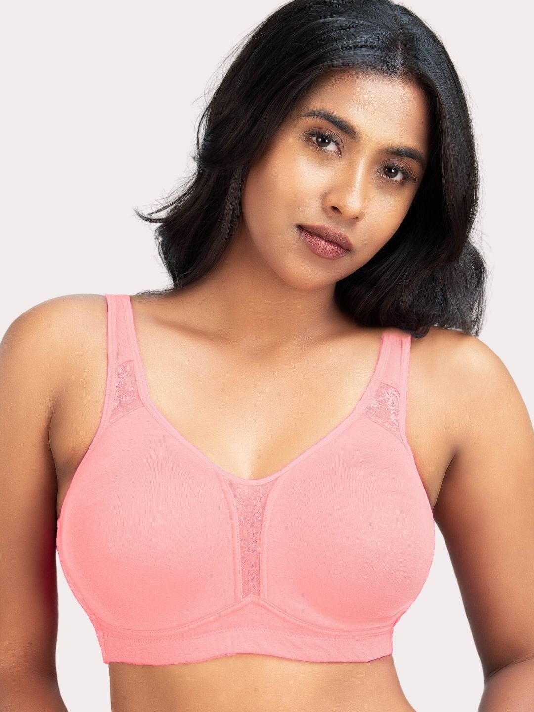 

BRIDA LADIES INNERWEAR Bra Full Coverage, Pink