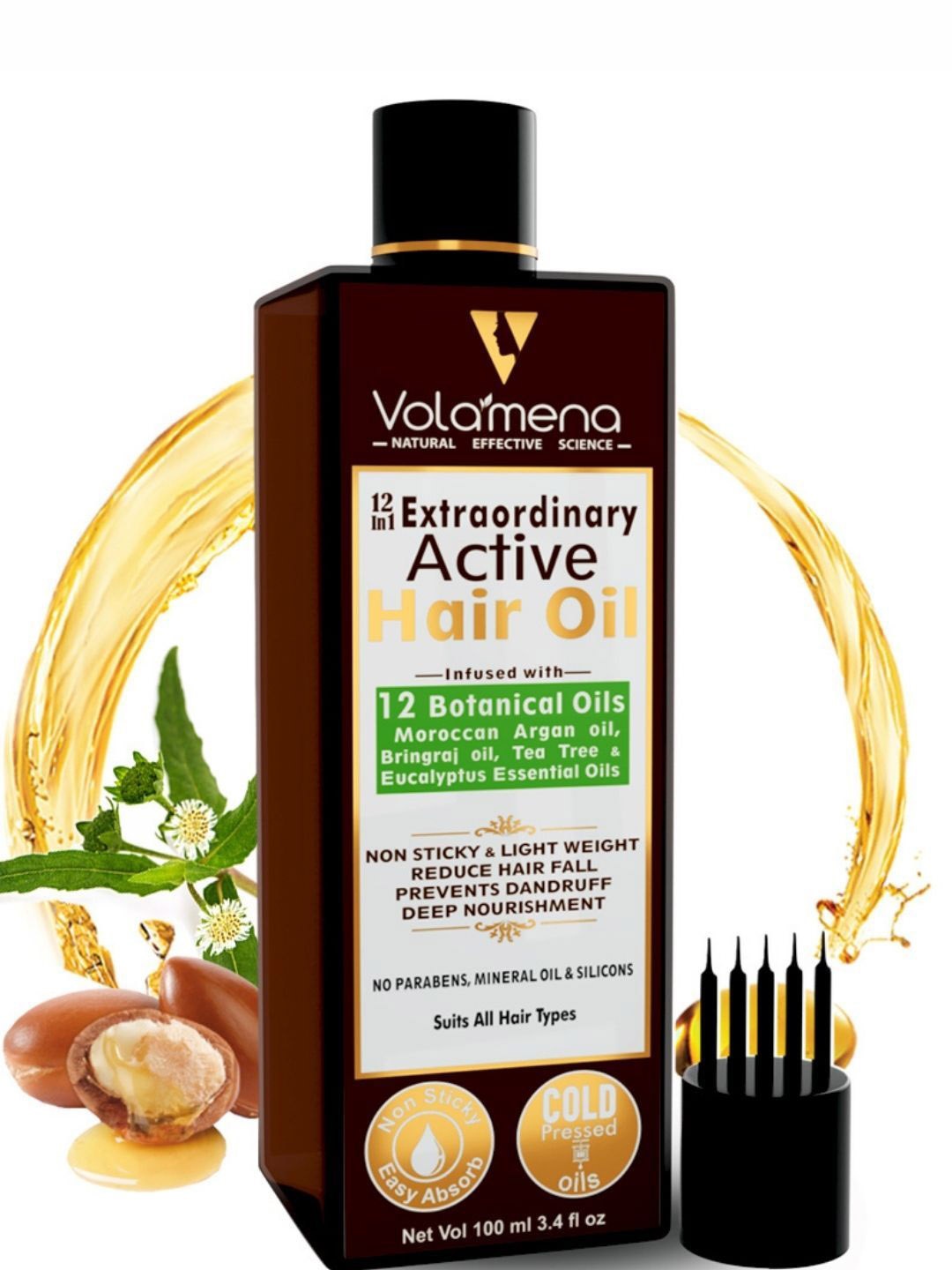 

Volamena 12in1 Extraordinary Active Hair Oil 100 ml, Transparent