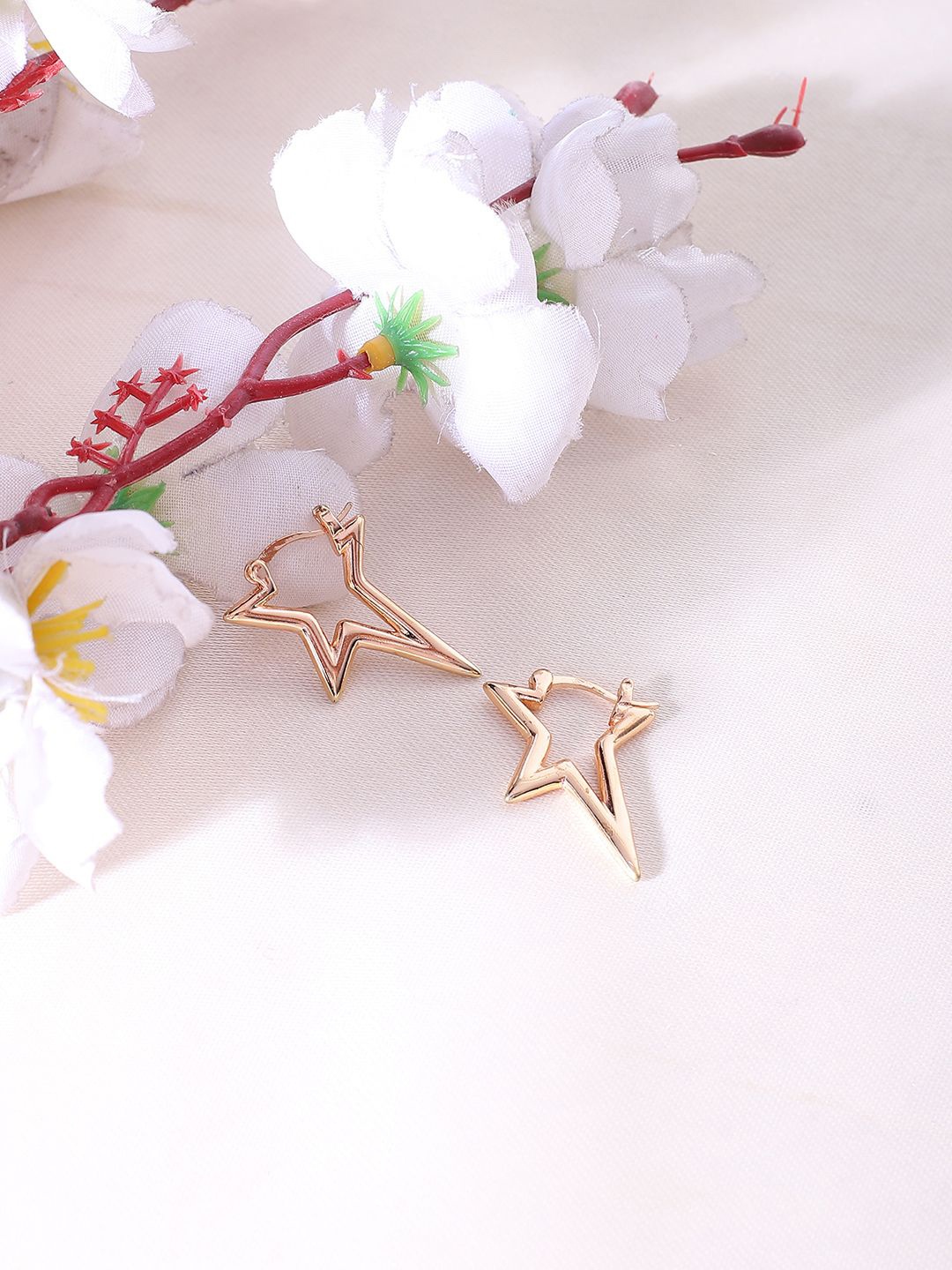 

ELLE Gold-Plated Star Shaped Studs