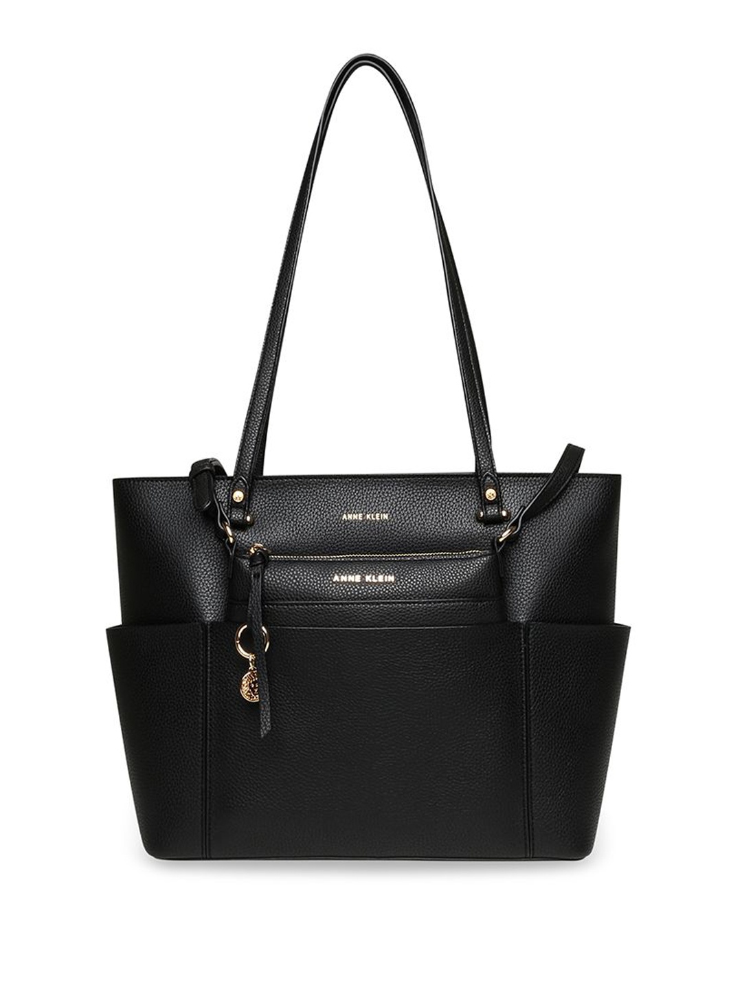 

ANNE KLEIN Structured Shoulder Bag, Black