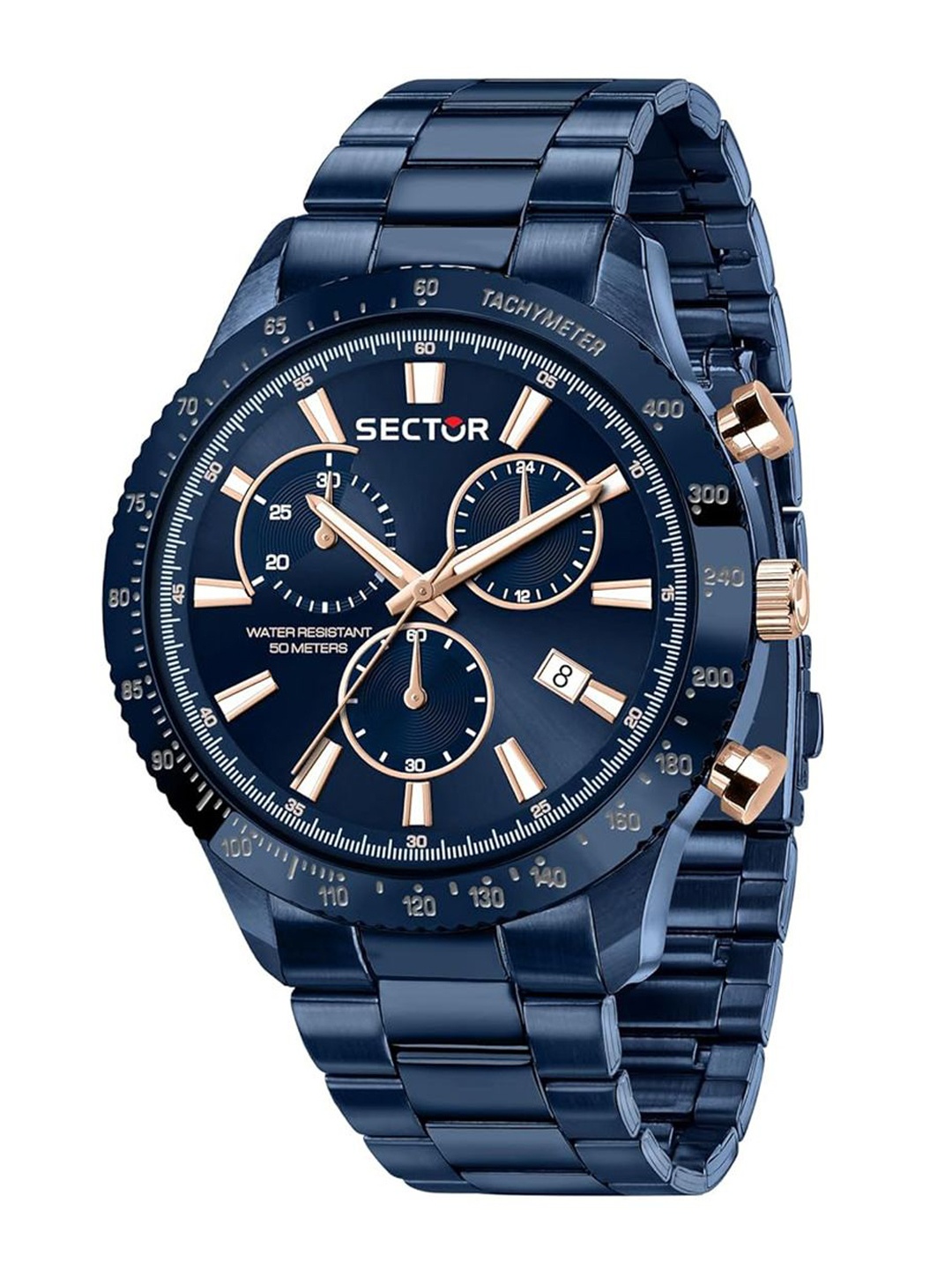 

Sector Men Dial & Stainless Steel Straps Analogue Watch R3273778004, Blue