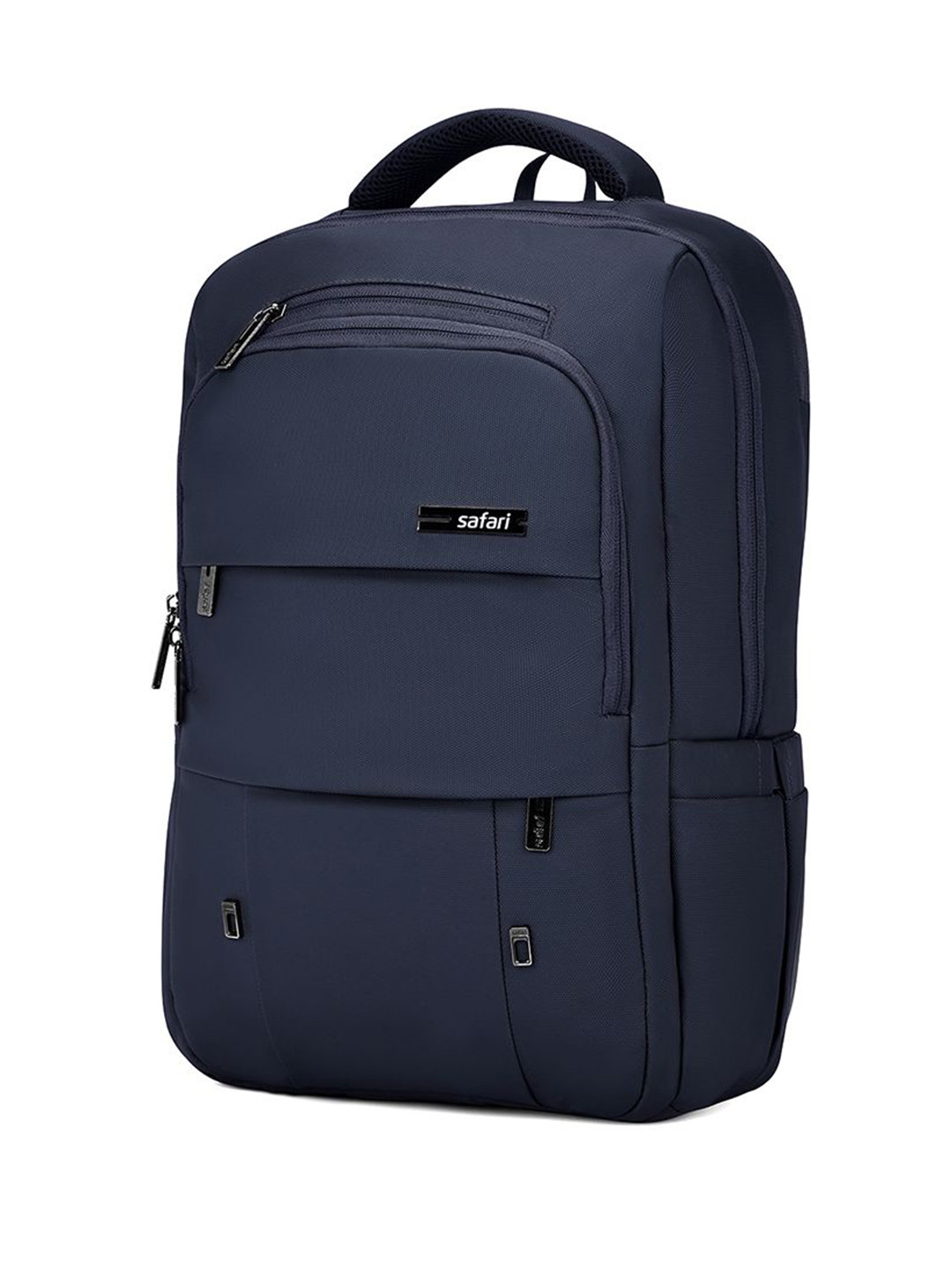 

Safari Unisex Blue PU Formal Backpack