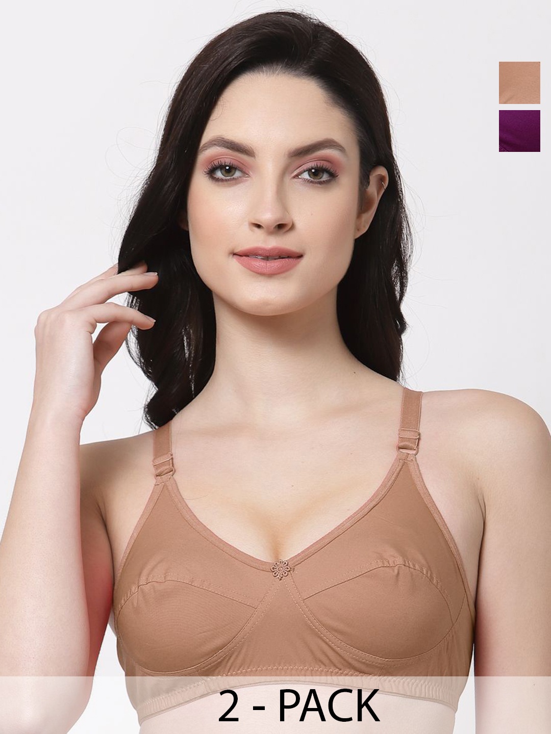 

SHYAM SONS FLAIR Bra Full Coverage, Brown