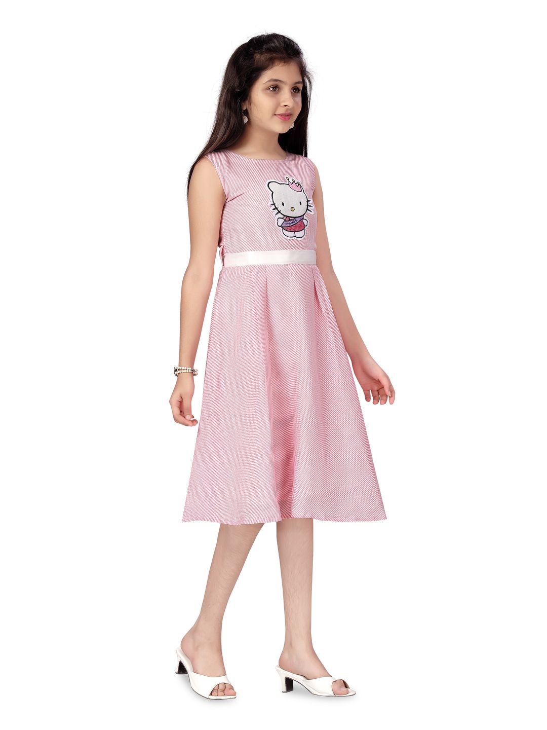 

BAESD Fit & Flare Dress, Pink