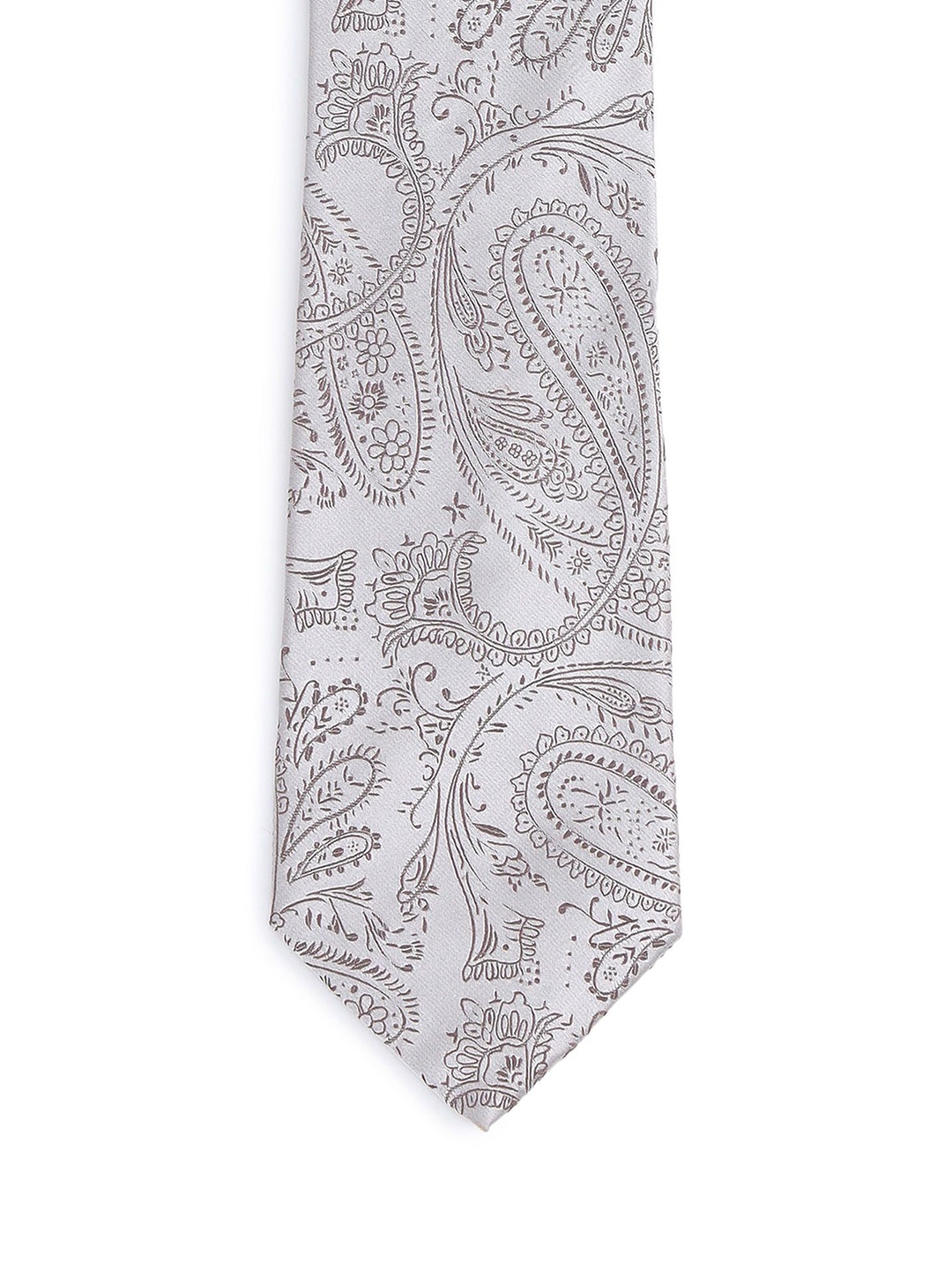 

Arrow Men Woven Design Broad Tie, Grey