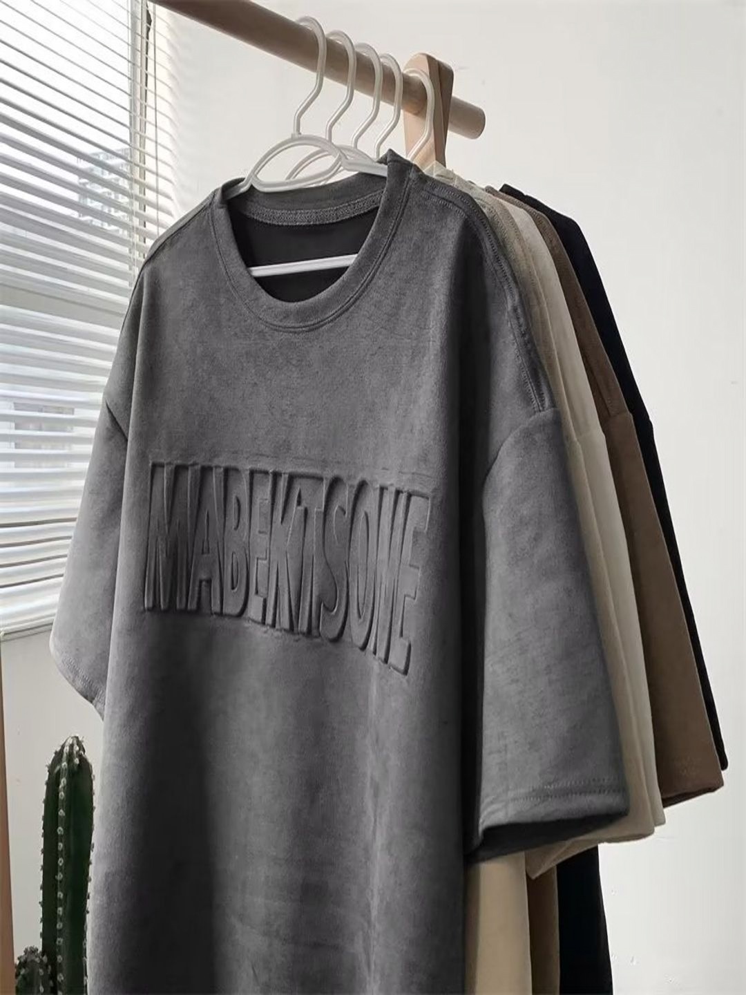 

StyleCast Men Striped Round Neck T-shirt, Grey