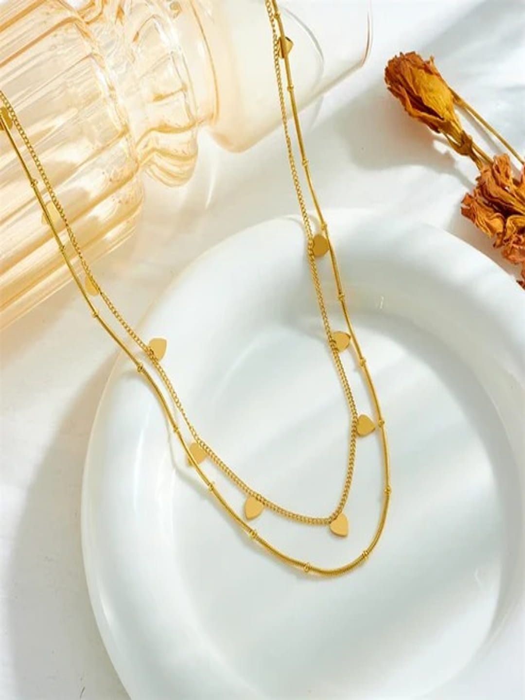 

DIATOMS Gold-Plated Necklace