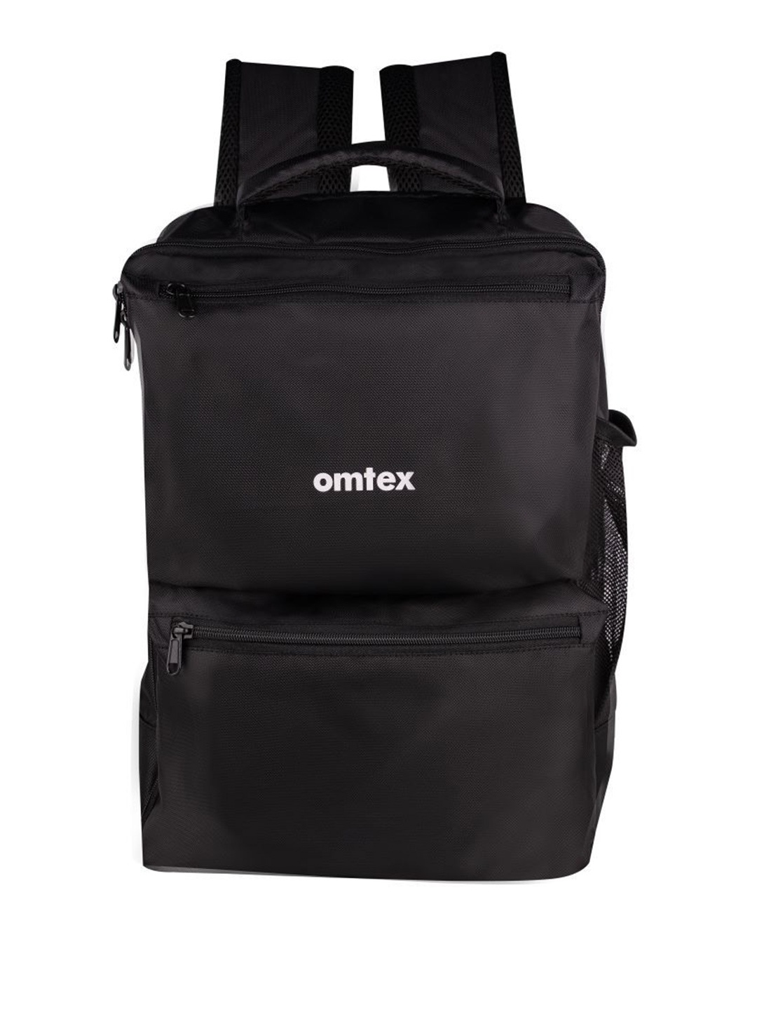 

Omtex Unisex Backpack with Shoe Pocket, Black