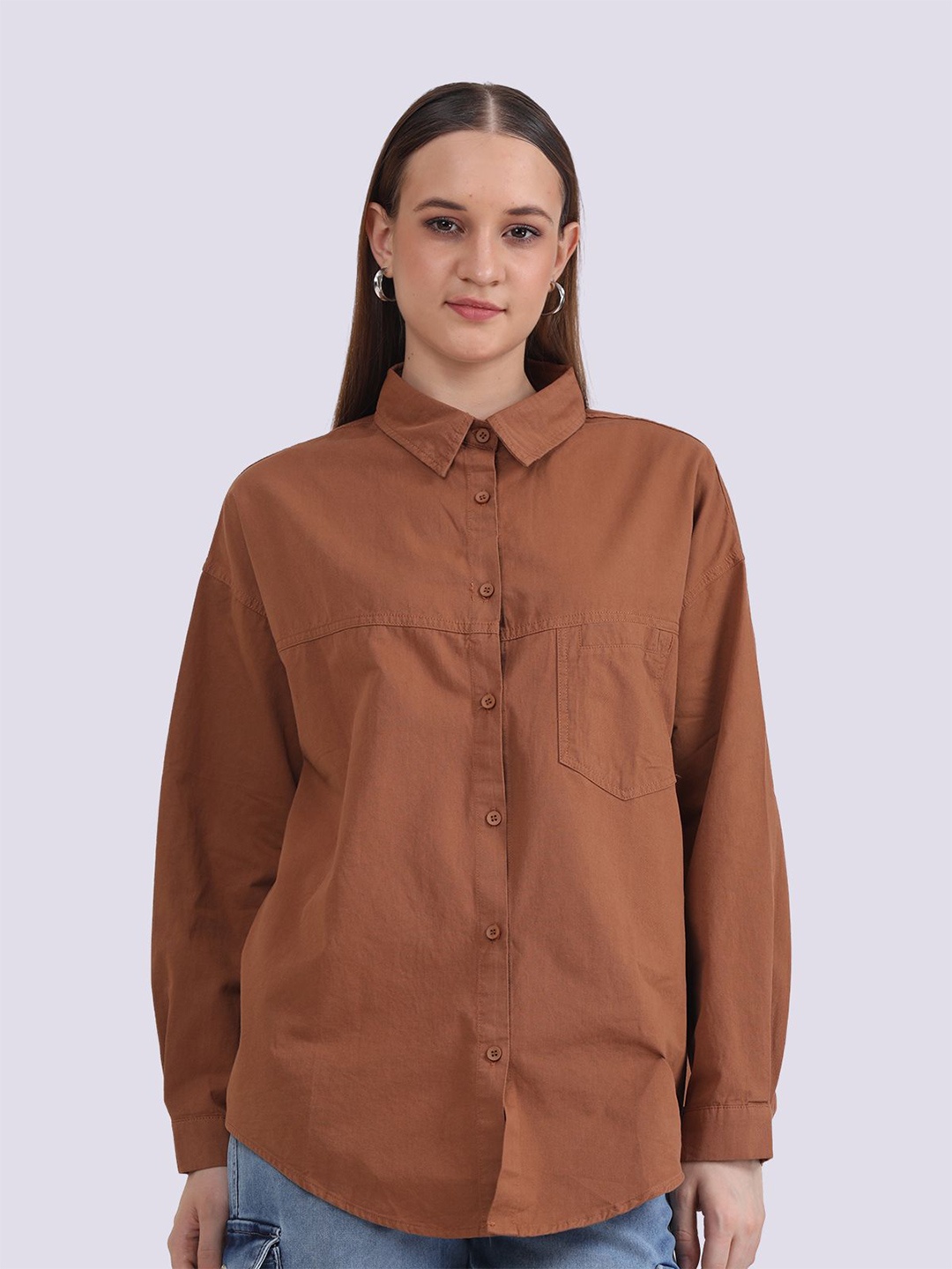 

Albion By CnM Top, Brown