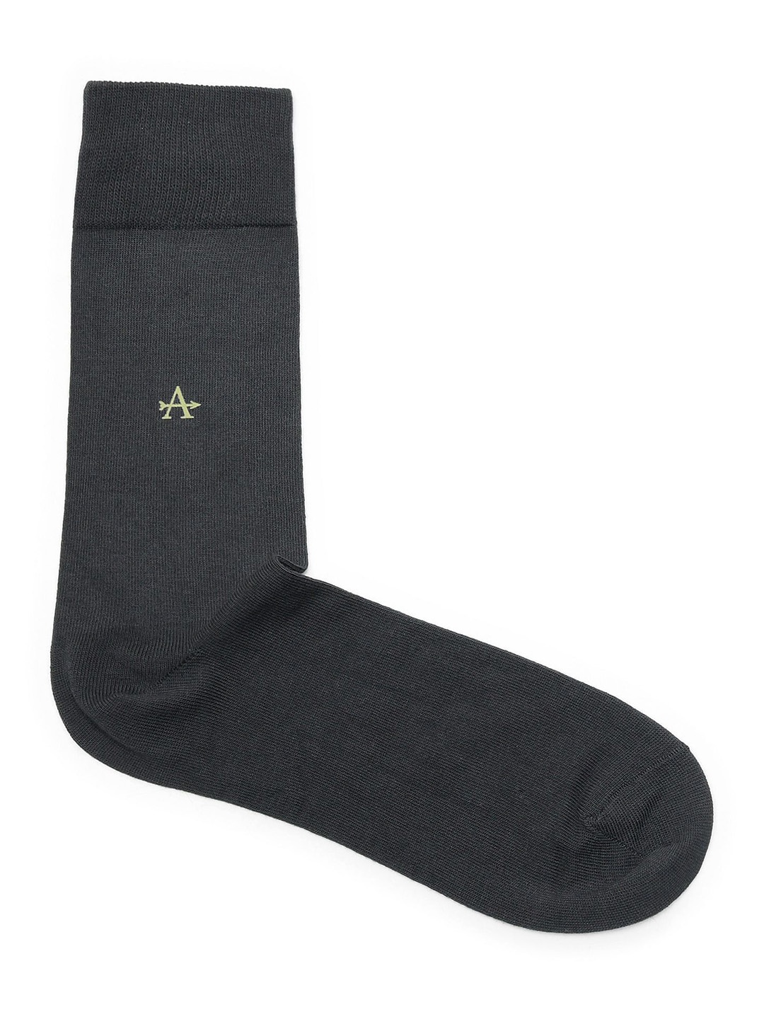 

Arrow Men Pure Cotton Calf Length Socks, Grey