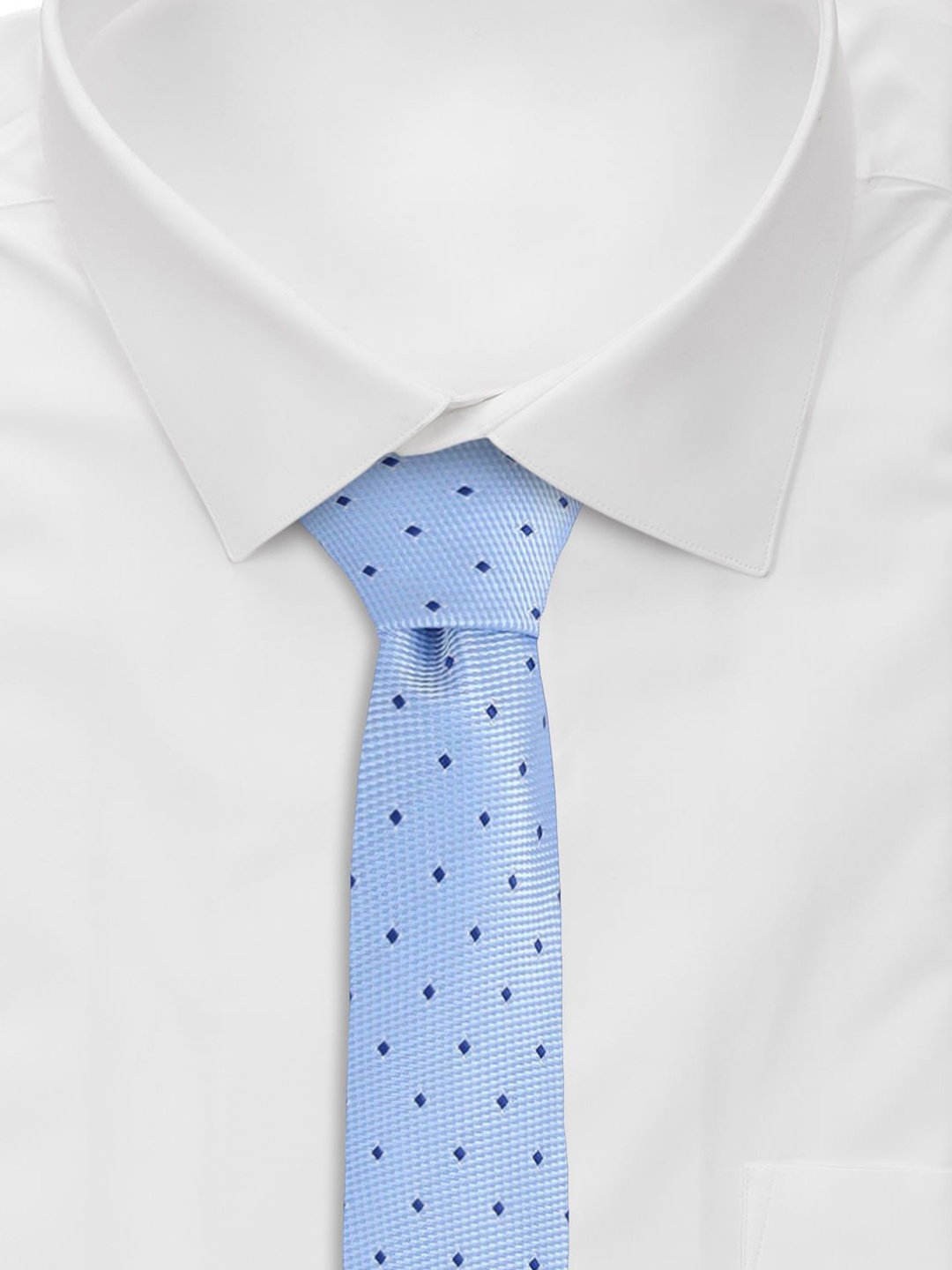 

Arrow Men Printed Broad Tie, Blue