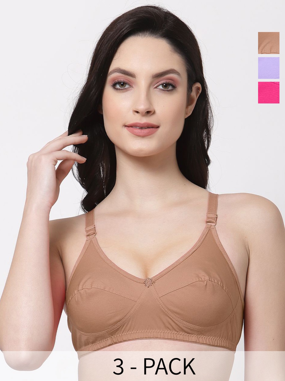 

SHYAM SONS FLAIR Bra Full Coverage, Purple