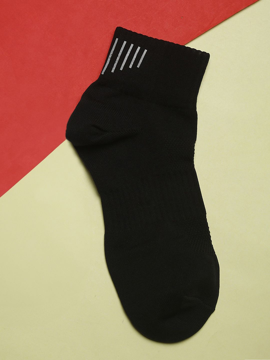

LOUIS STITCH Men Antimicrobial Above Ankle-Length Socks, Black