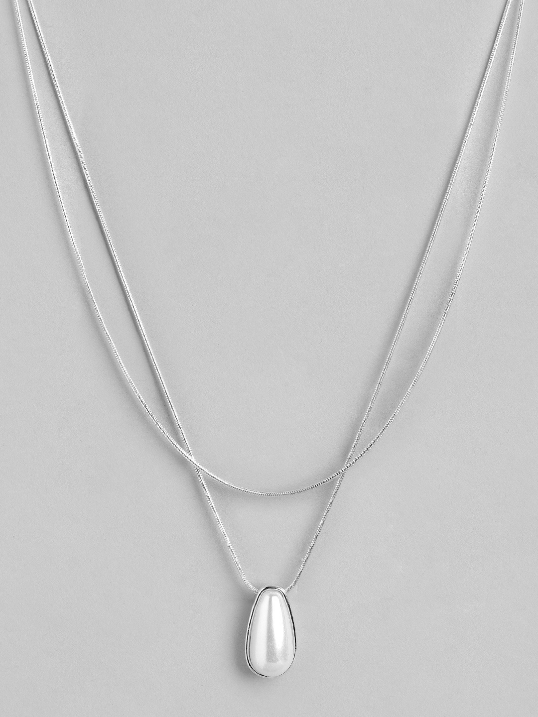 

Forever New Silver-Plated Layered Chain