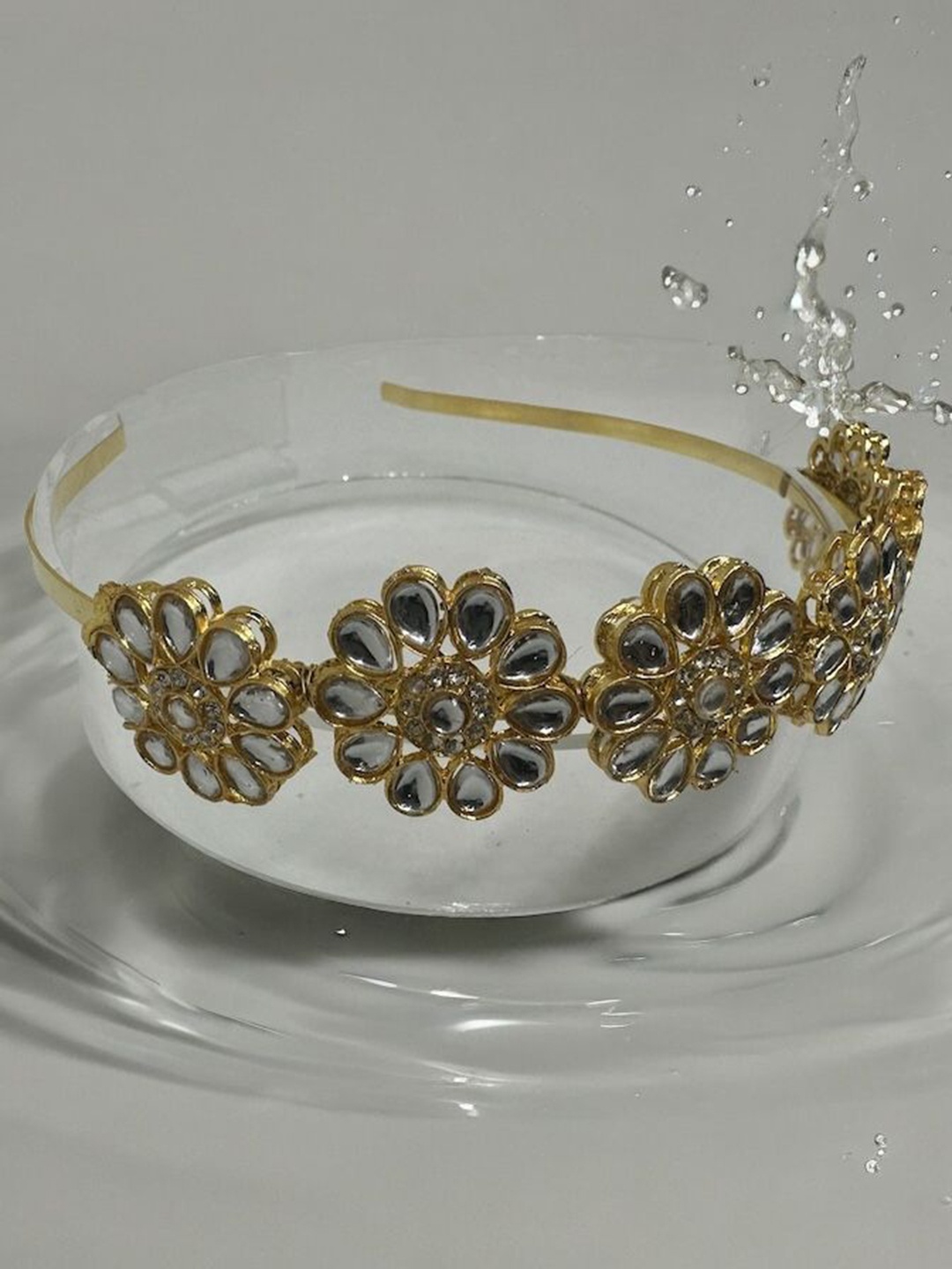 

Samsara Couture Girls Embellished Hairband, Yellow