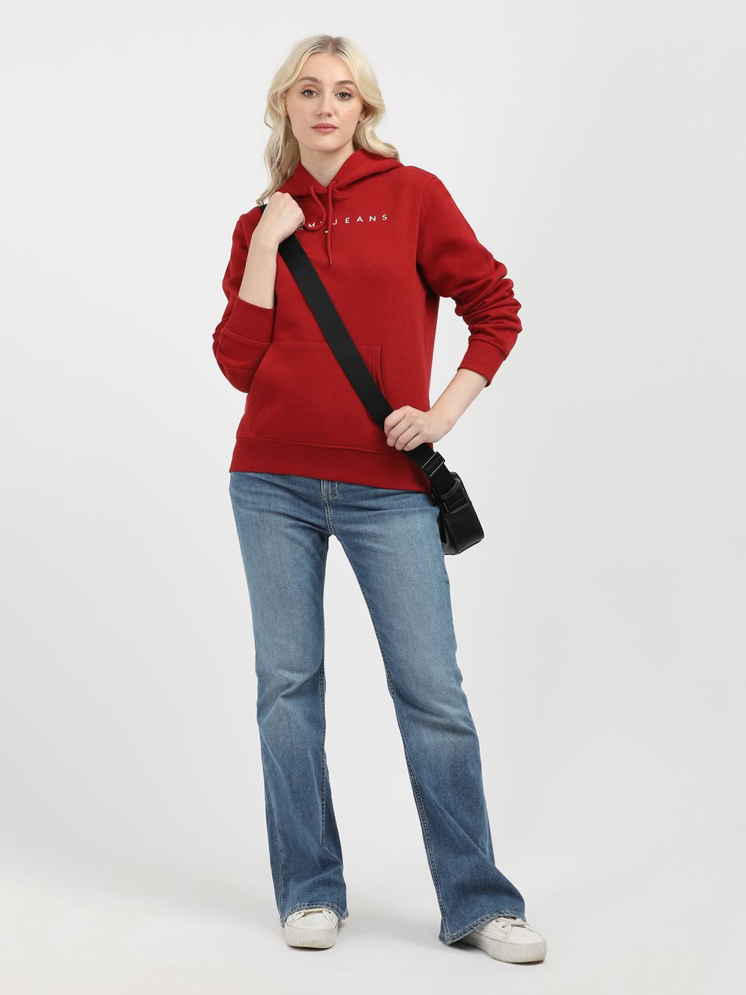 

Tommy Hilfiger Women Embroidered Sweatshirt, Red