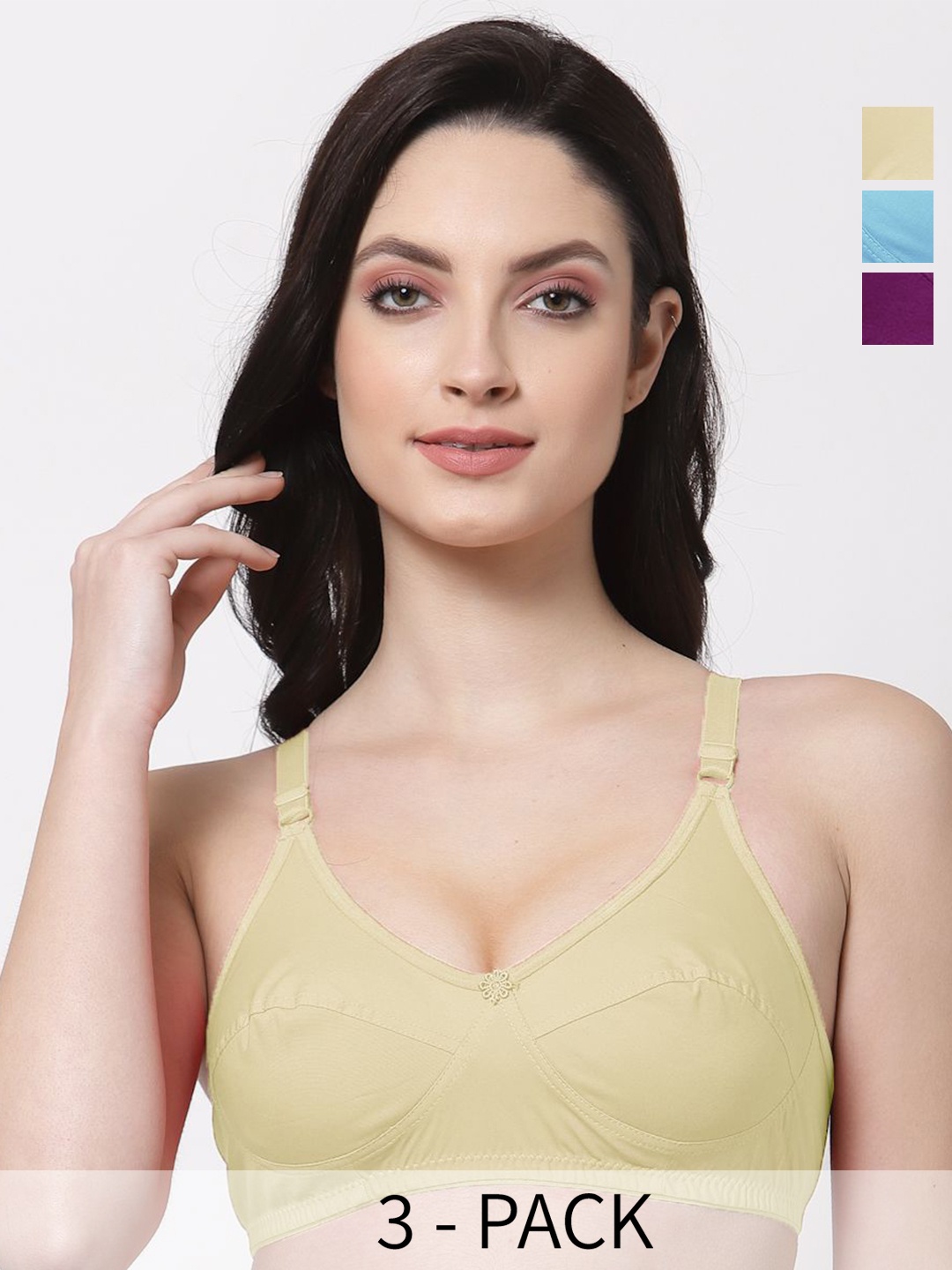 

SHYAM SONS FLAIR Bra Full Coverage, Beige