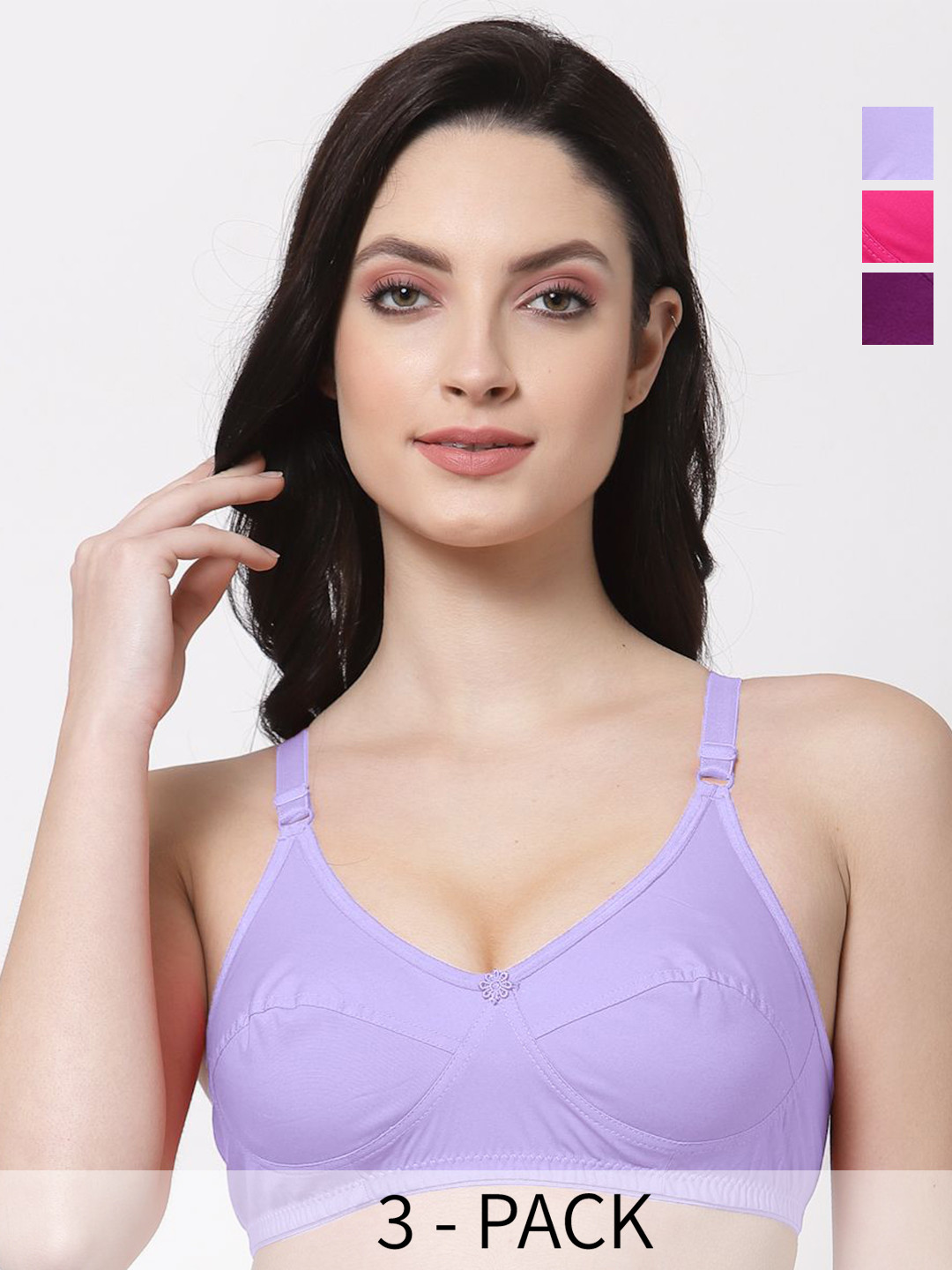 

SHYAM SONS FLAIR Bra Full Coverage, Purple
