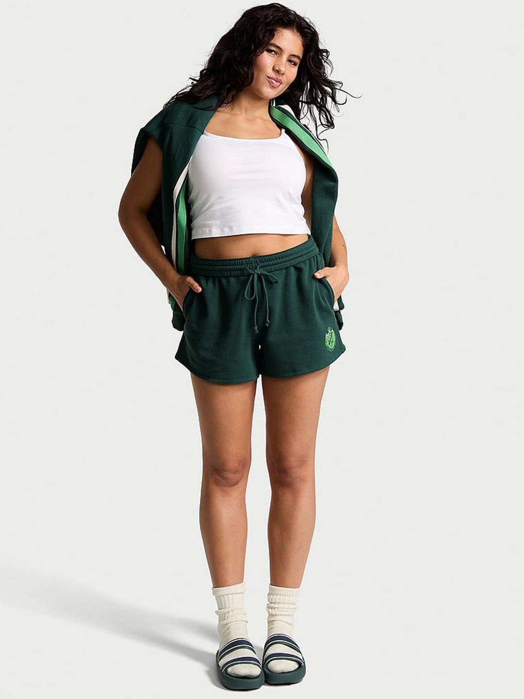 

Victoria's Secret Women Shorts, Green