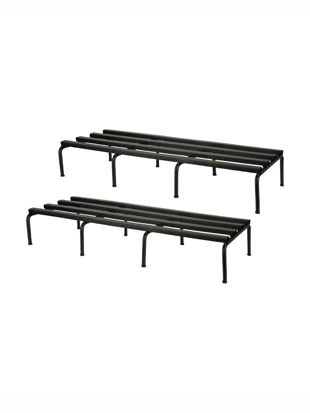

DECOWORLD Black 2 Pieces Rectangular Planter Stands
