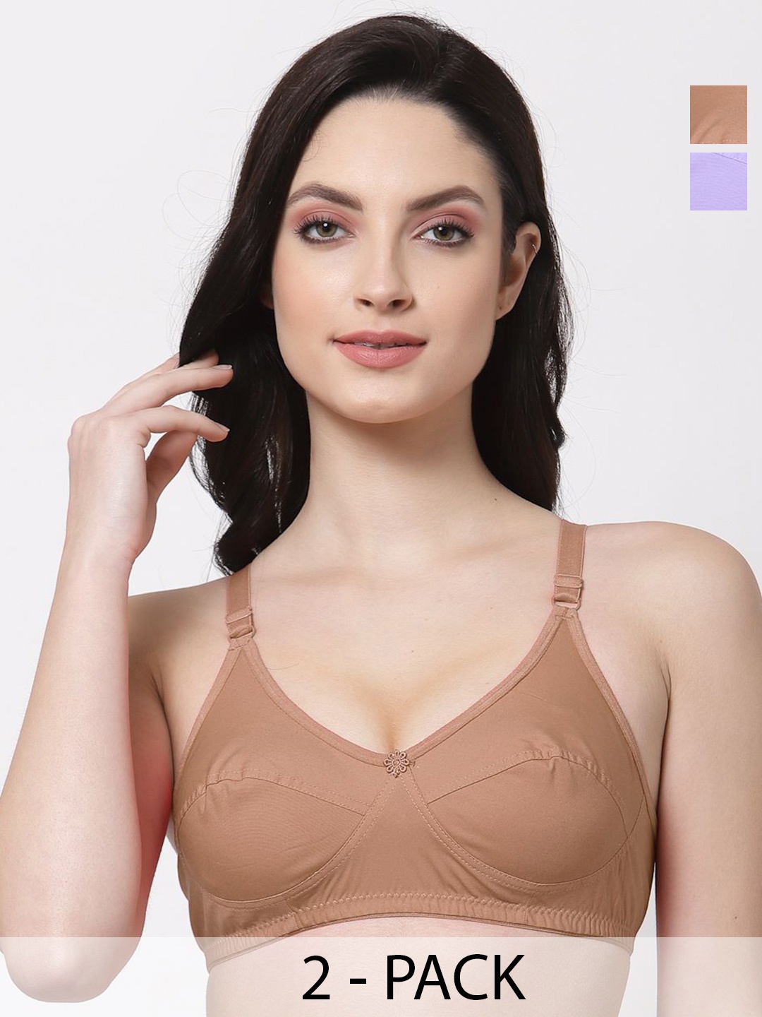 

SHYAM SONS FLAIR Bra Full Coverage, Brown