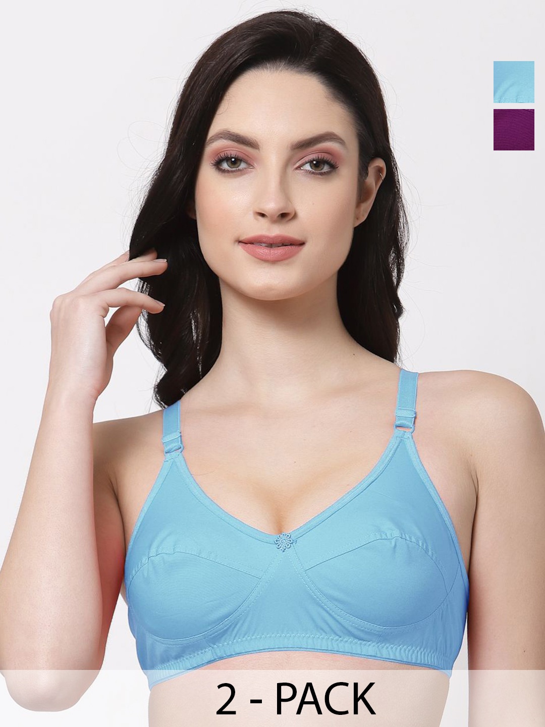 

SHYAM SONS FLAIR Bra Full Coverage, Purple