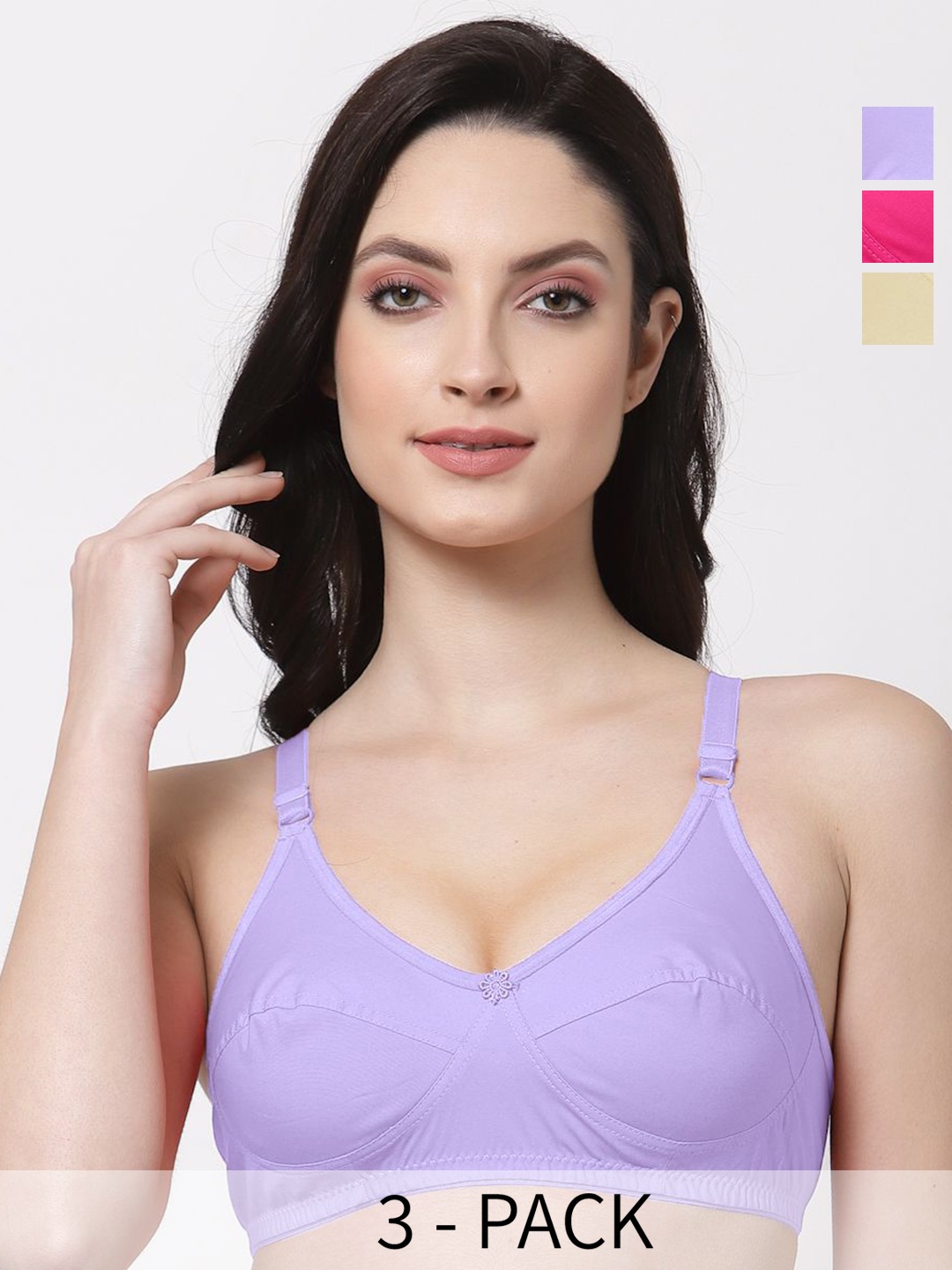 

SHYAM SONS FLAIR Bra Full Coverage, Beige