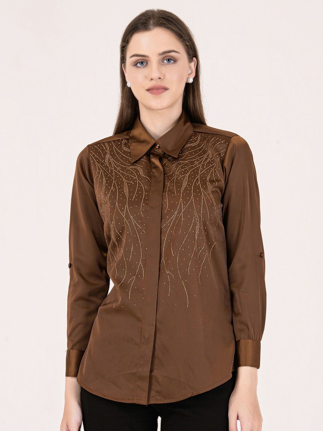 

Albion By CnM Top, Brown