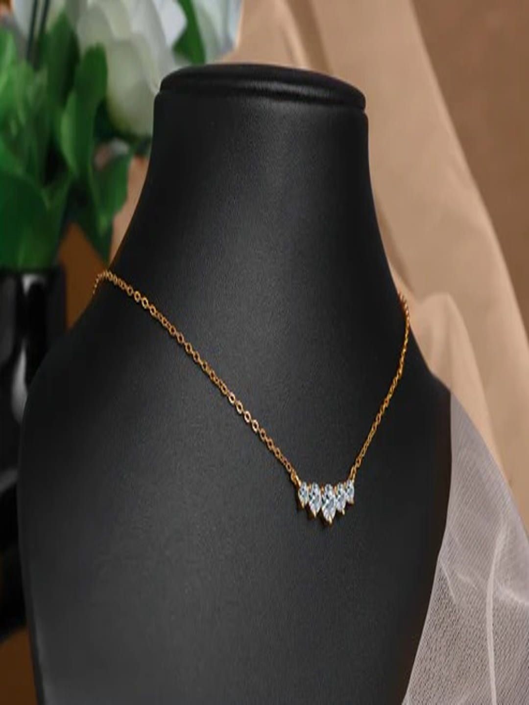 

DIATOMS Brass Gold-Plated Necklace