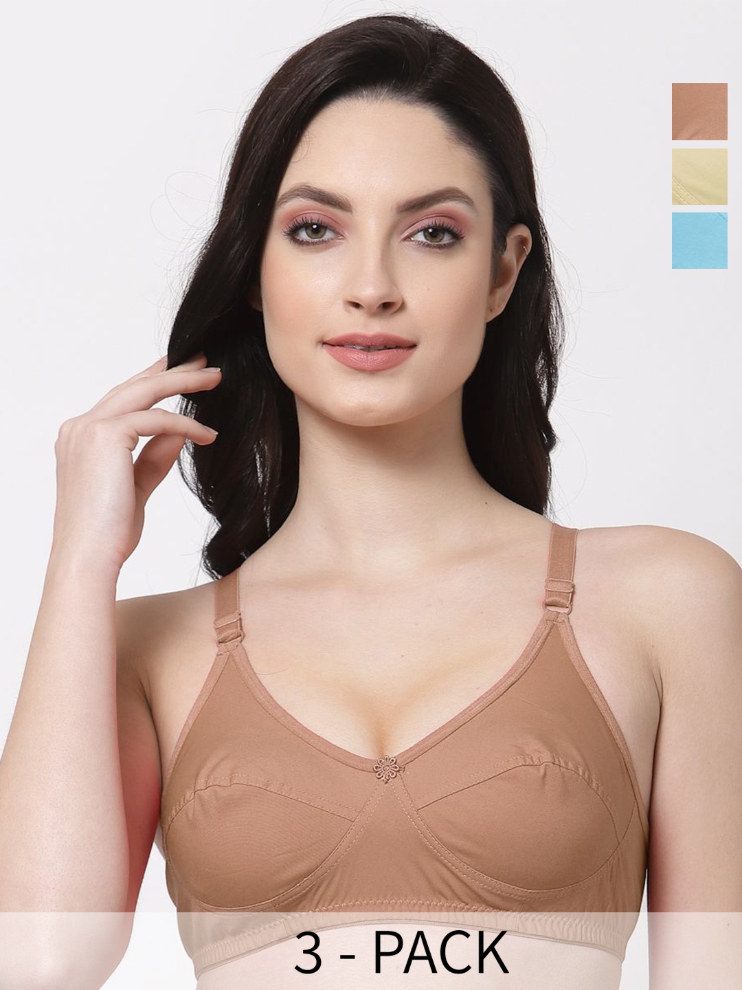 

SHYAM SONS FLAIR Bra Full Coverage, Brown