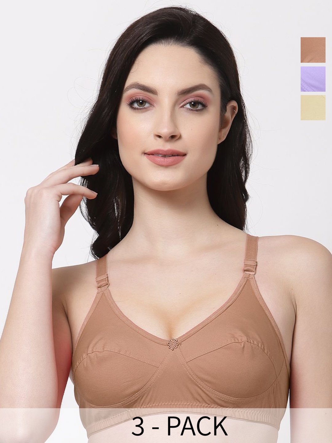 

SHYAM SONS FLAIR Bra Full Coverage, Beige