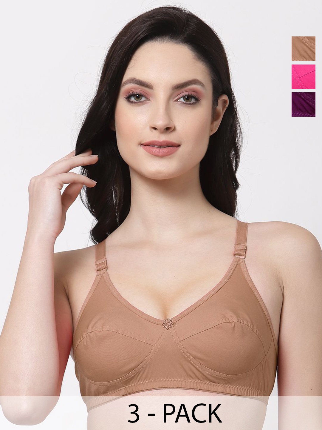 

SHYAM SONS FLAIR Bra Full Coverage, Pink