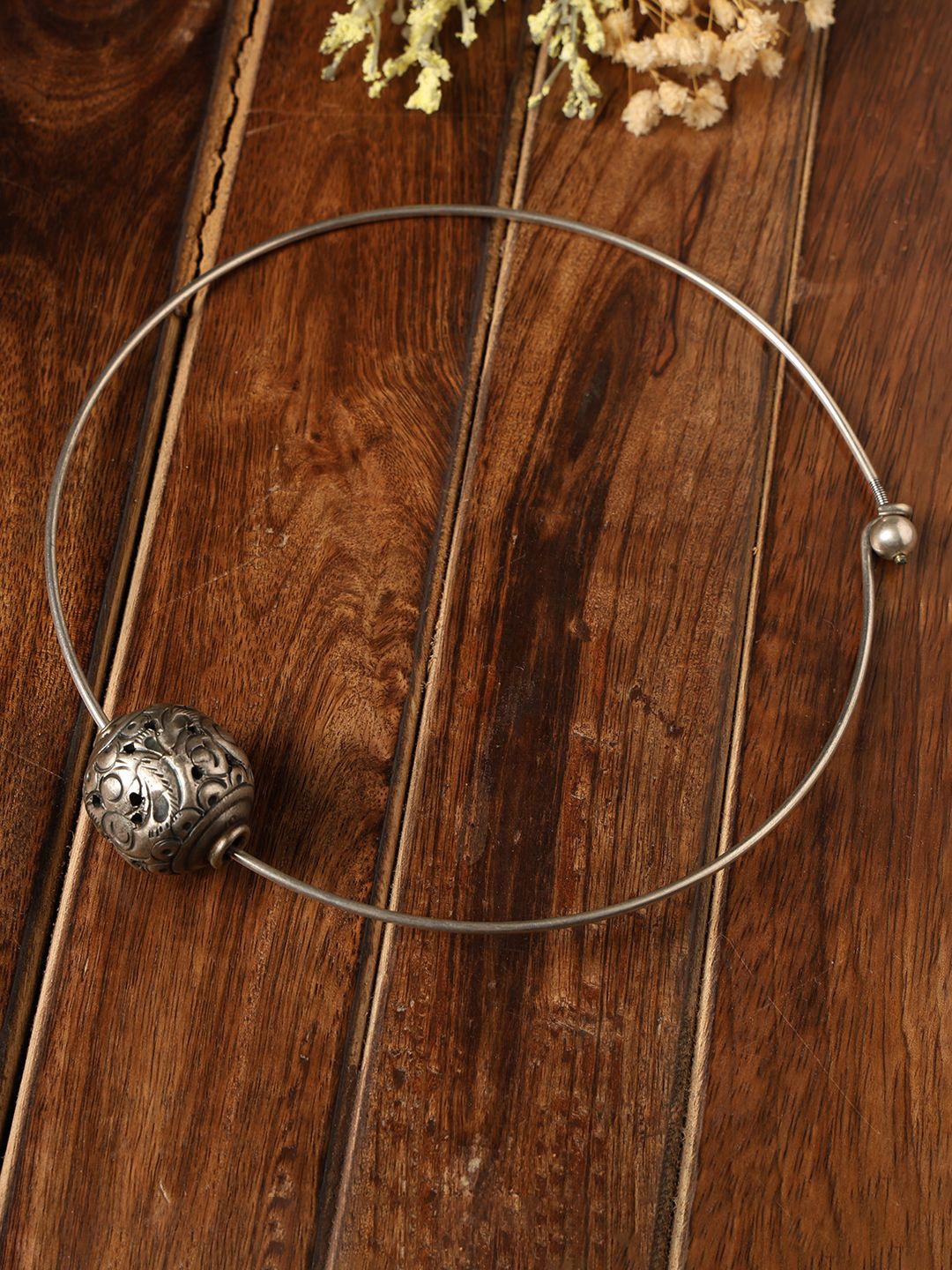 

VENI 92.5 Silver-Plated Oxidised Necklace