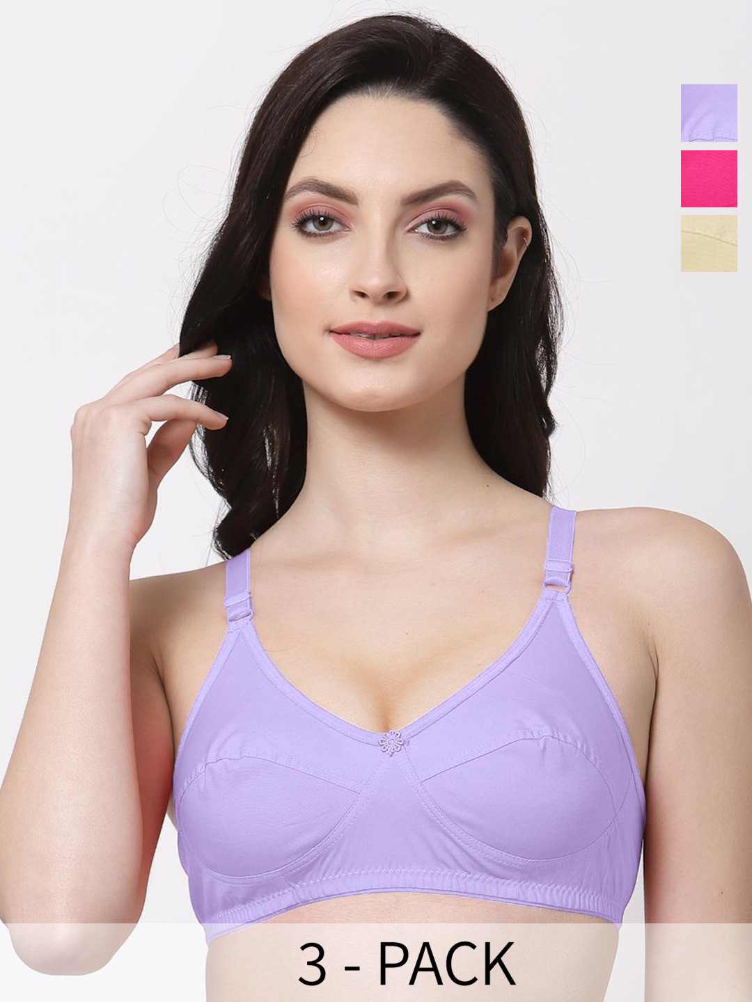 

SHYAM SONS FLAIR Bra Full Coverage, Pink