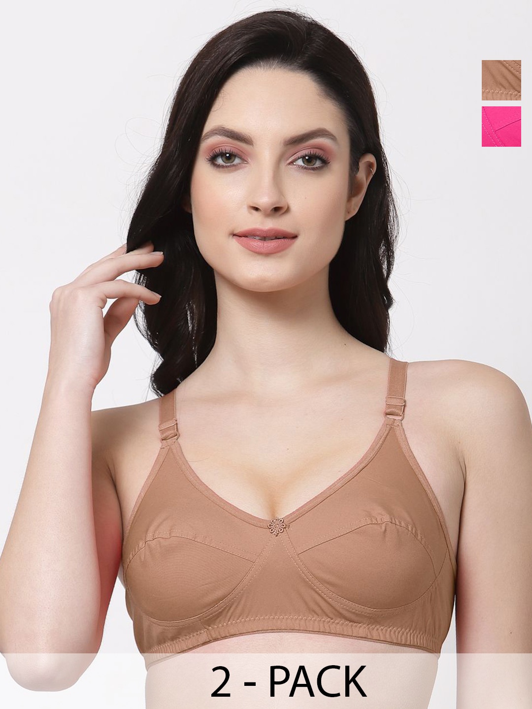 

SHYAM SONS FLAIR Bra Full Coverage, Brown