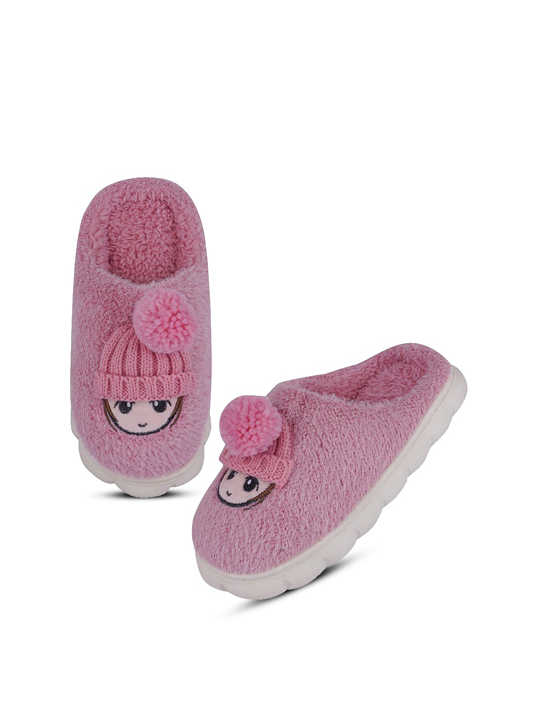 

Miscreef Women Room Slippers, Pink