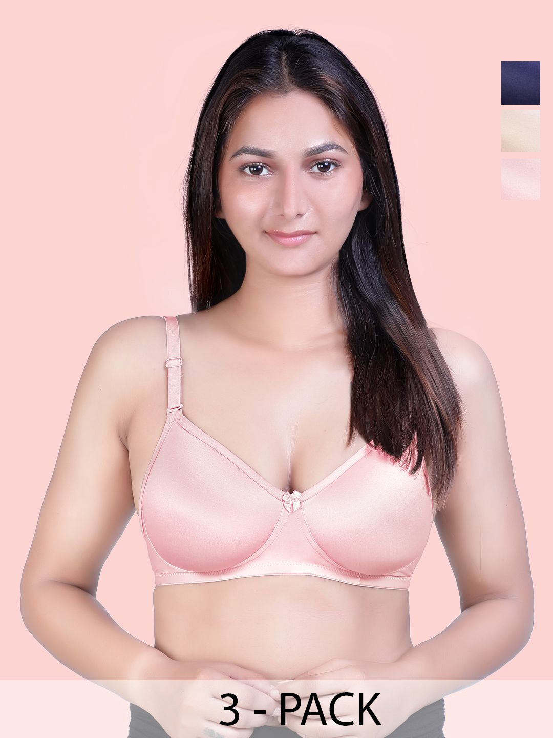 

Amour Secret Bra Full Coverage Lightly Padded, Peach