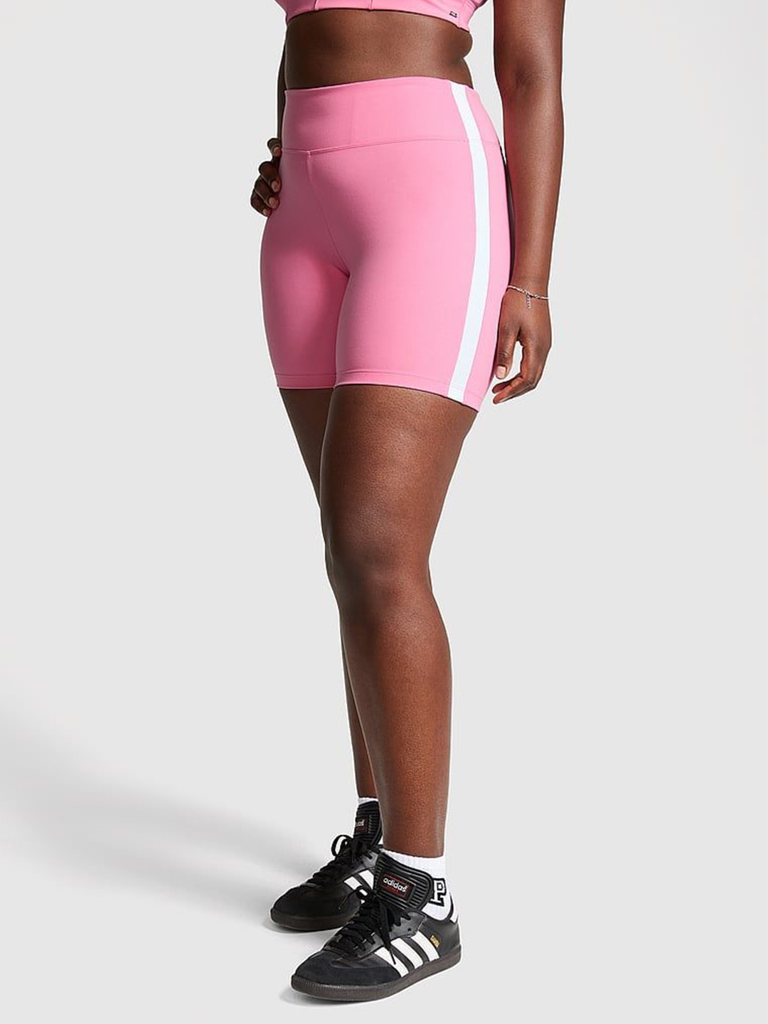 

Victoria's Secret Women High-Rise Training or Gym Sports Shorts, Pink