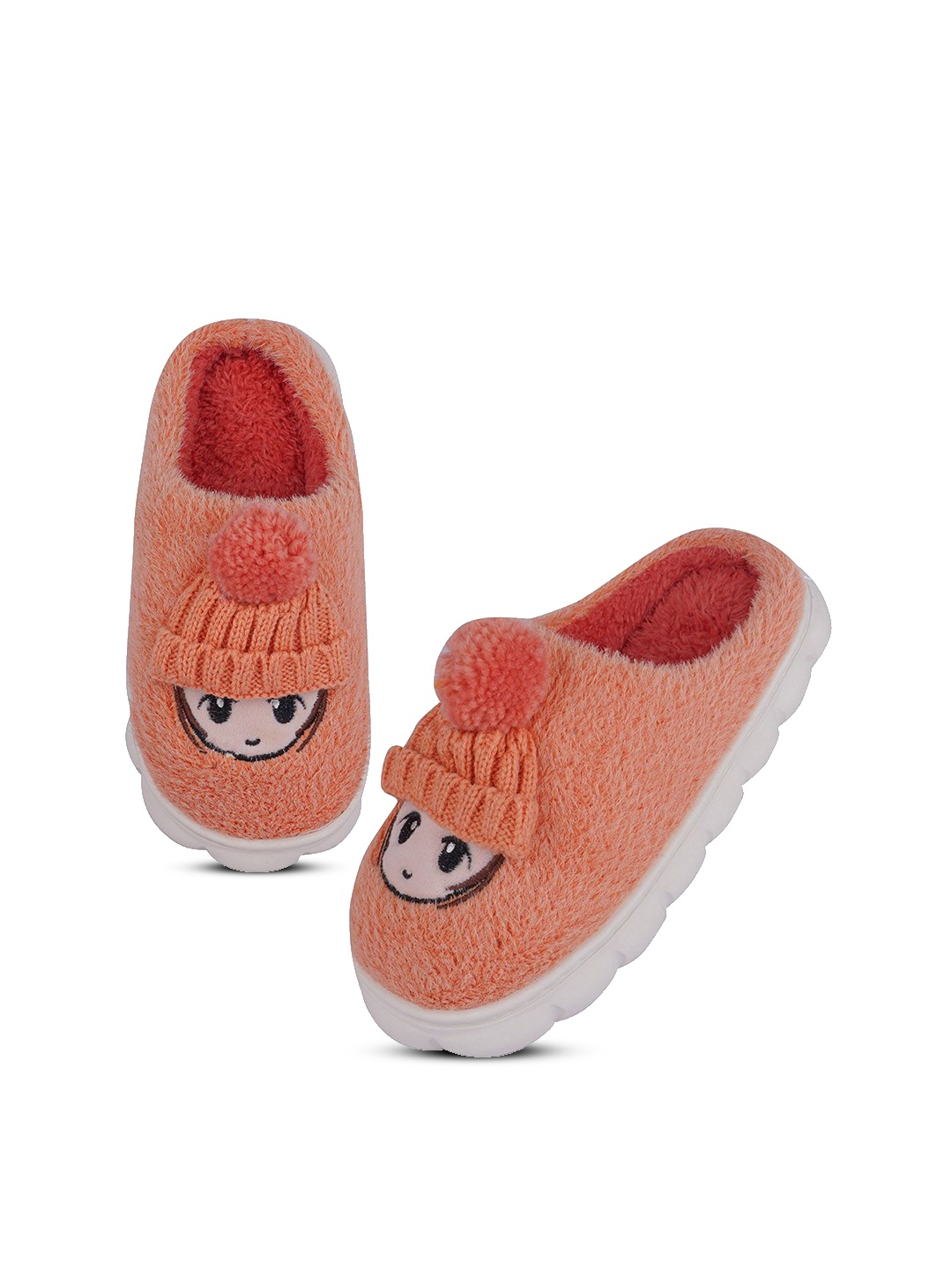 

Miscreef Women Room Slippers, Orange