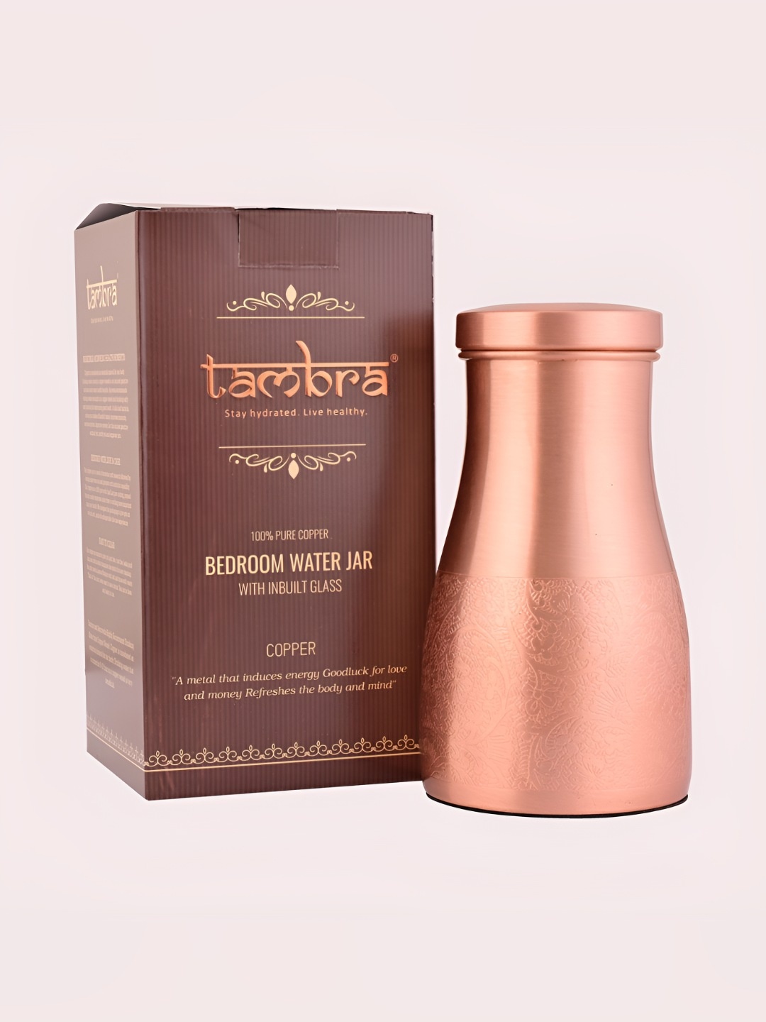 

Tambra Copper-Toned Water Bottle