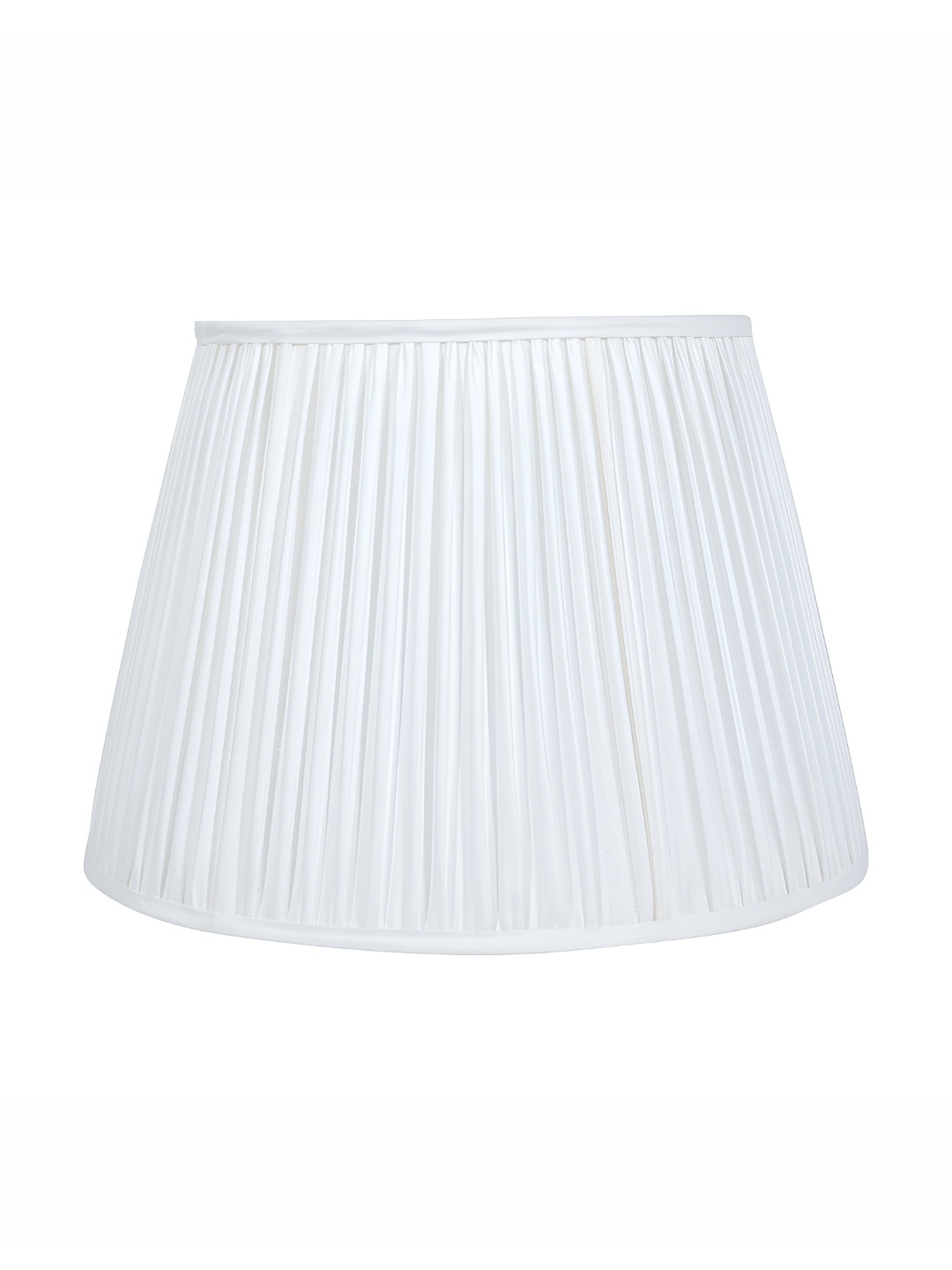 

Lampenschirm India White Cotton Contemporary Frustum Shaped Table Lamp Shade