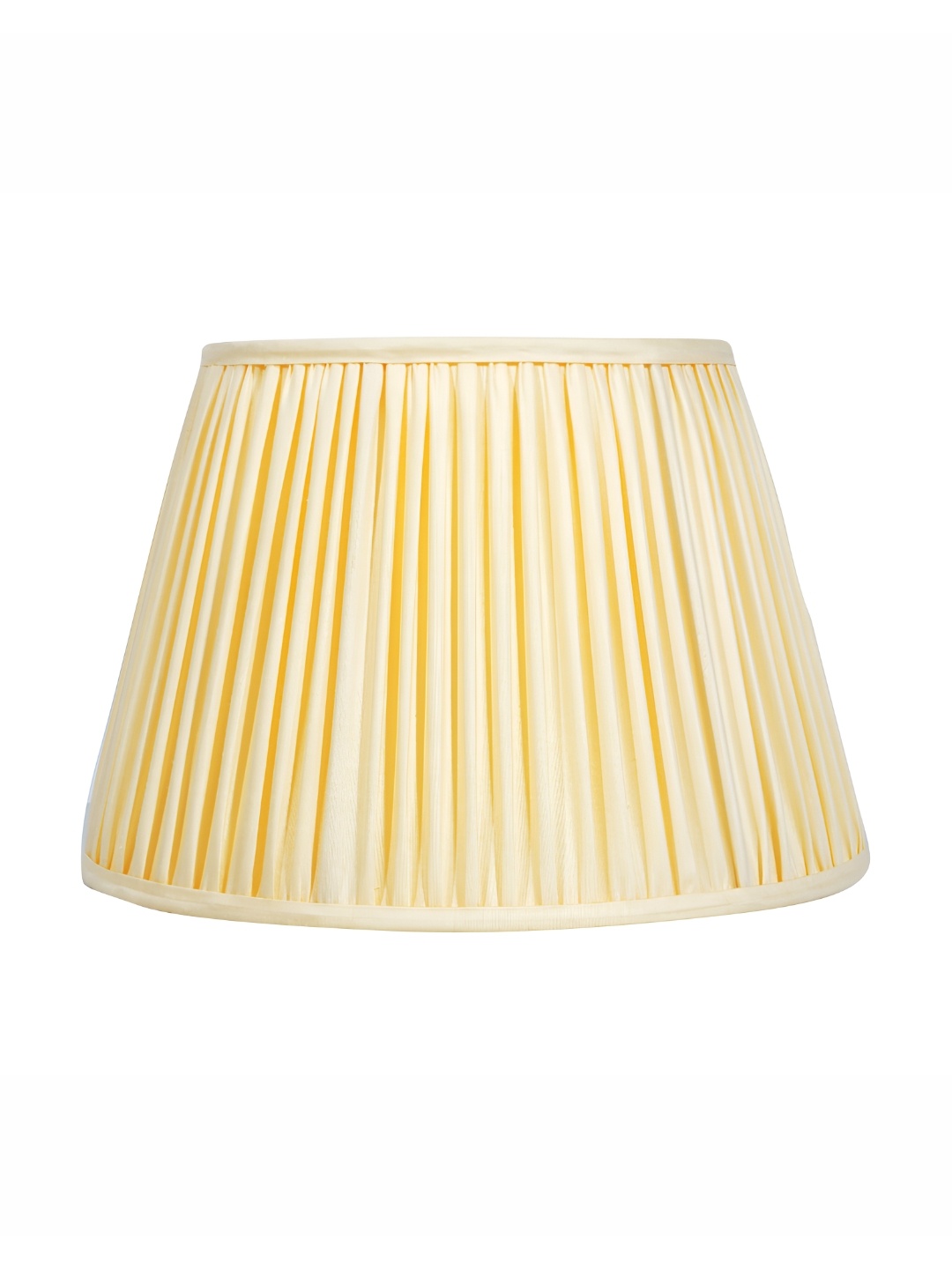 

Lampenschirm India Cream-Coloured Cotton Contemporary Frustum Shaped Table Lamp Shade