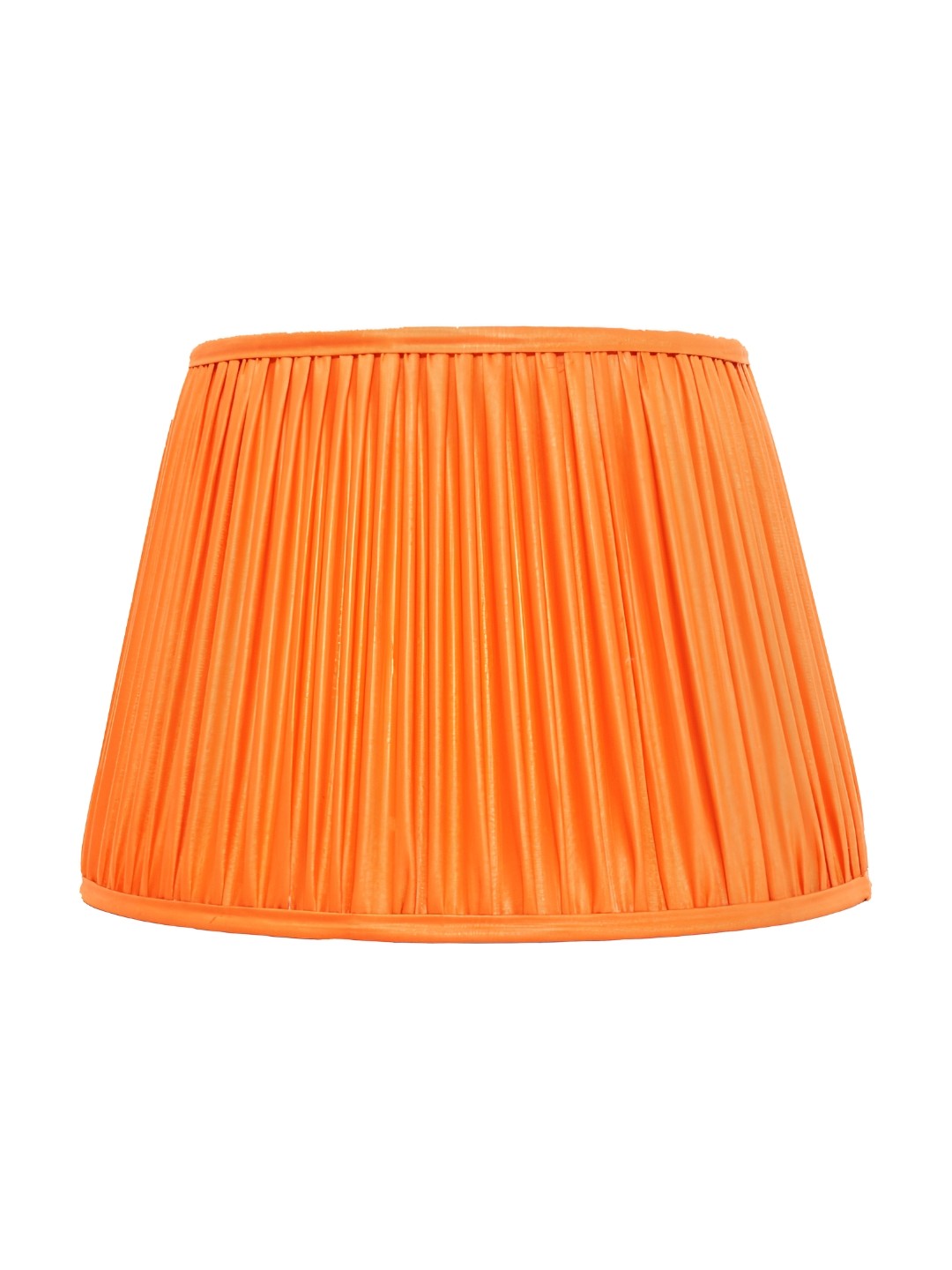 

Lampenschirm India Orange Cotton Contemporary Frustum Shaped Table Lamp Shade